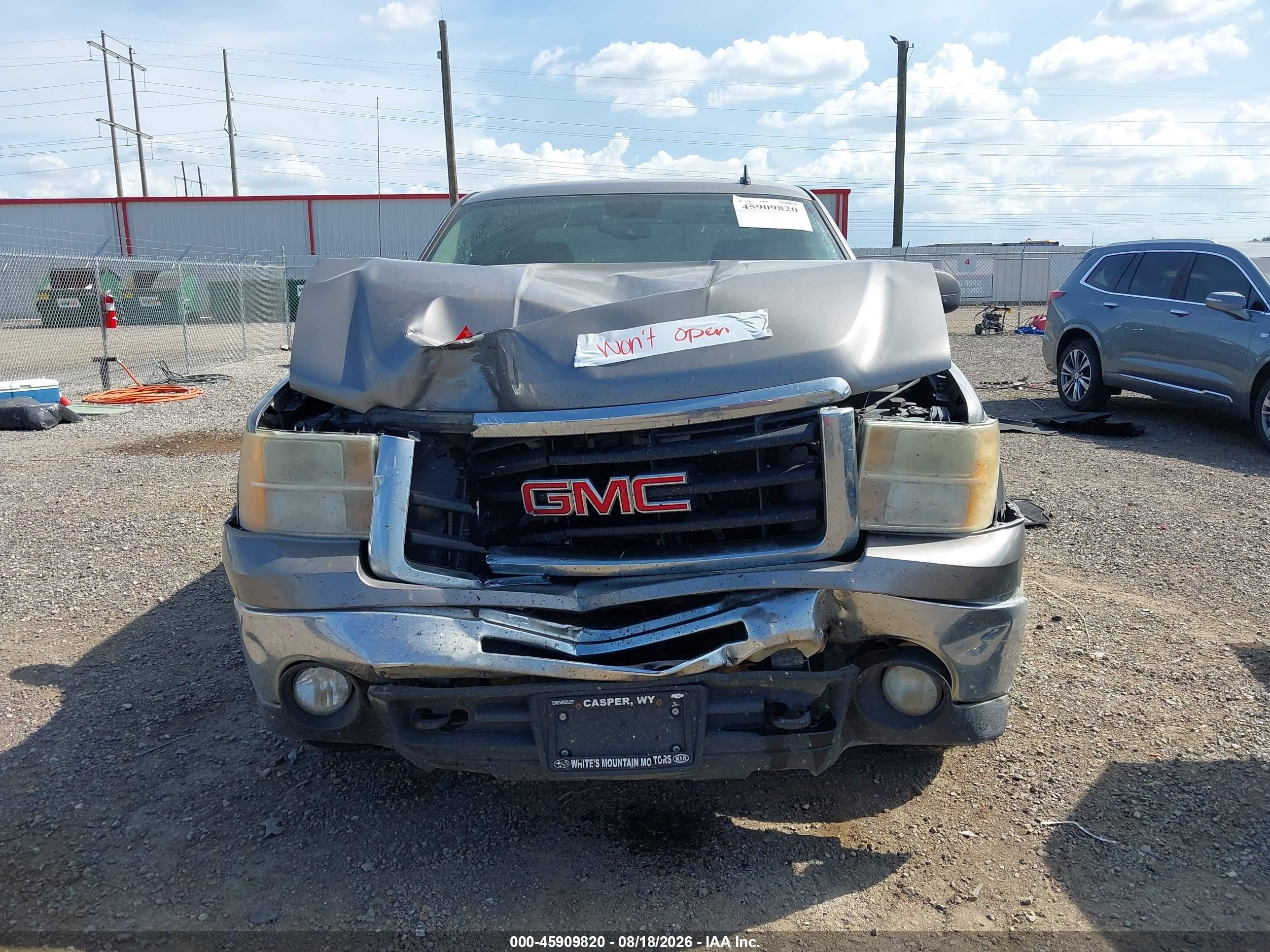 2009 Gmc Sierra 1500 Sle Серый vin: 3GTEK23359G205730