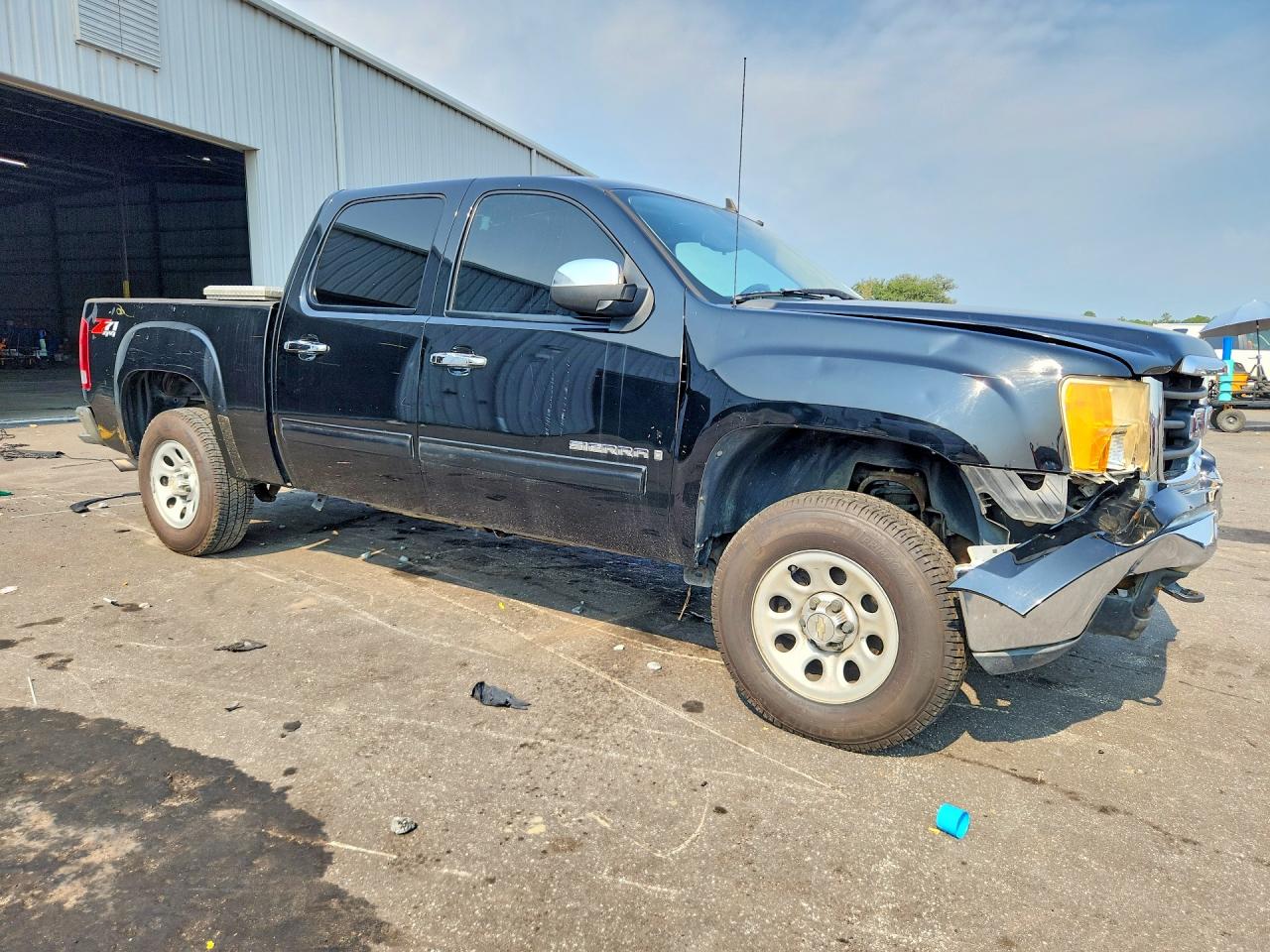 2009 Gmc Sierra K1500 Sle Black vin: 3GTEK23379G262852