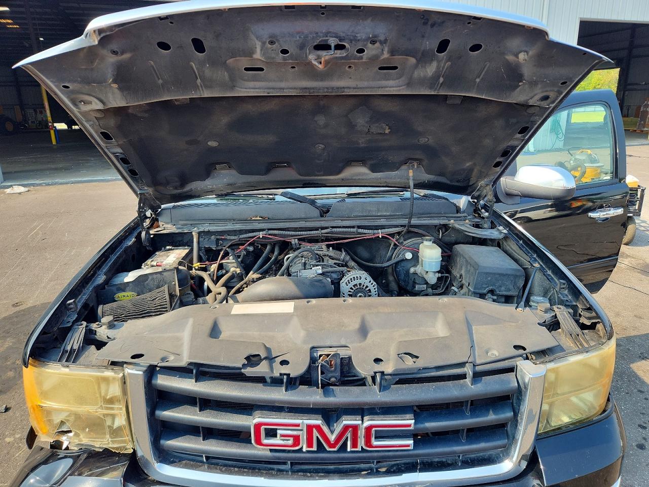 2009 Gmc Sierra K1500 Sle Black vin: 3GTEK23379G262852