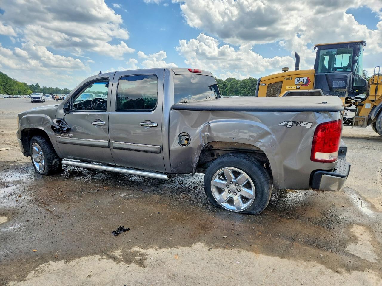 2009 Gmc Sierra K1500 Sle Gray vin: 3GTEK233X9G221647