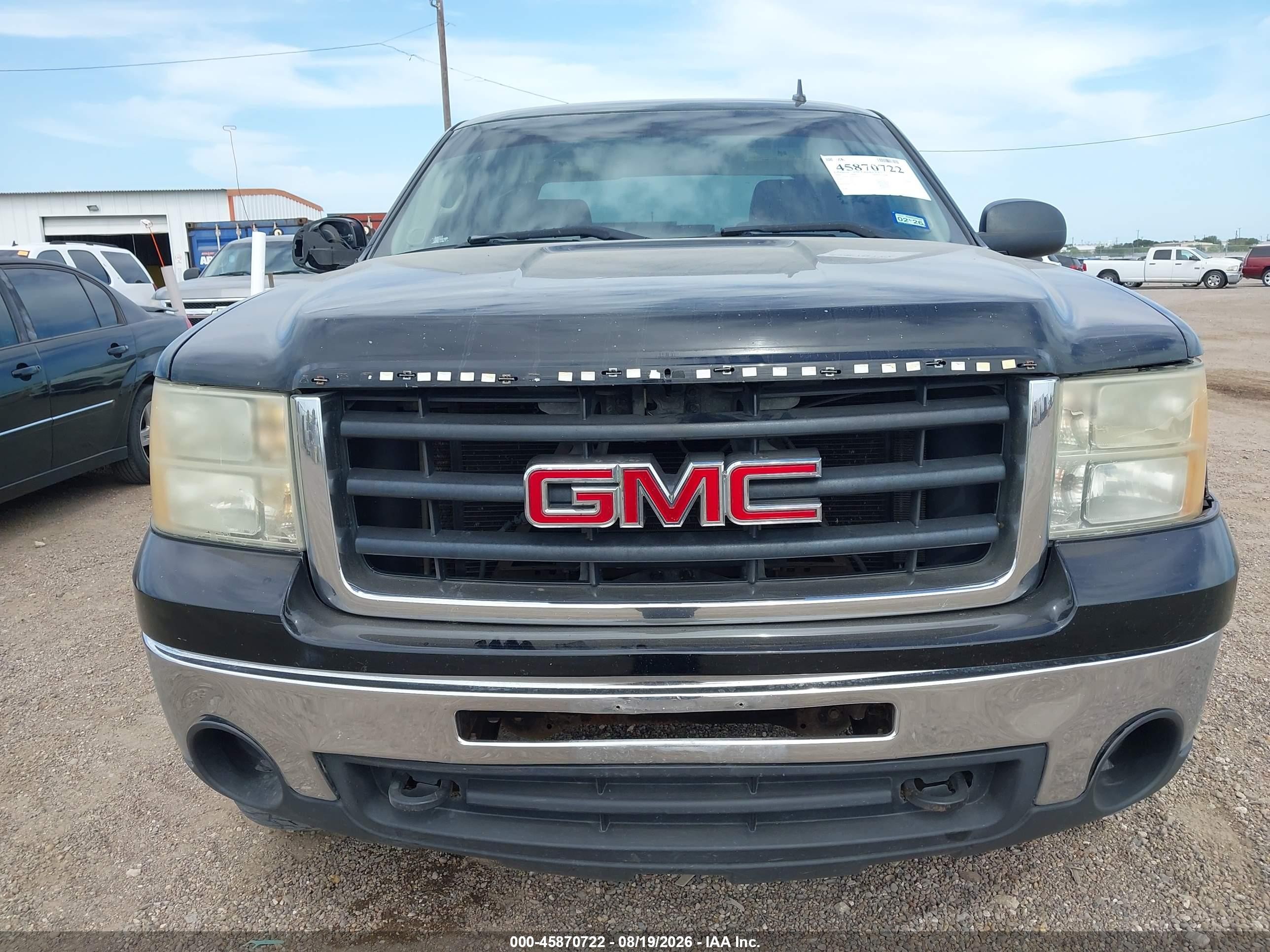 2009 Gmc Sierra 1500 Sle Black vin: 3GTEK233X9G234110