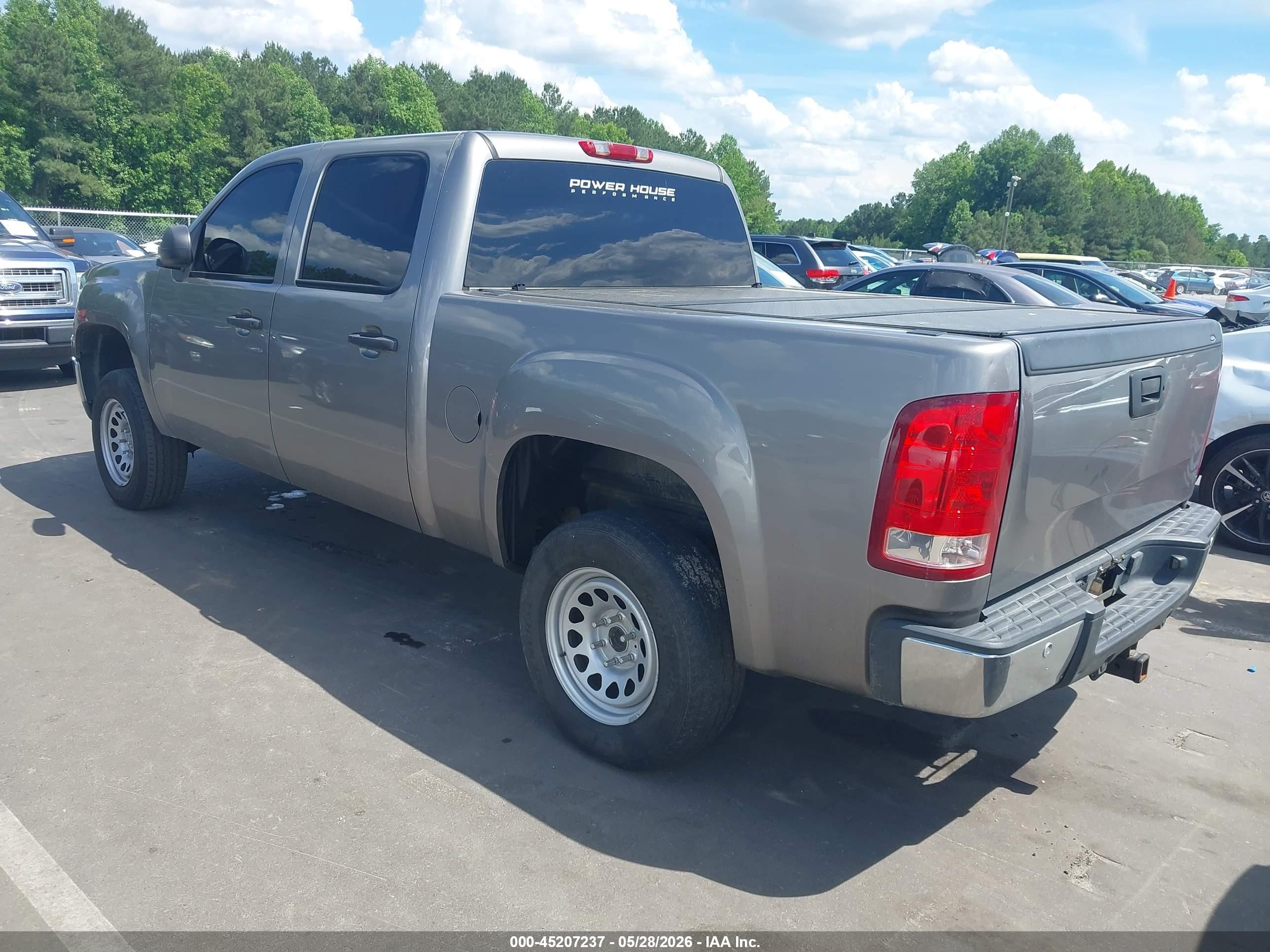 2009 Gmc Sierra 1500 Sle Gray vin: 3GTEK23M59G118029