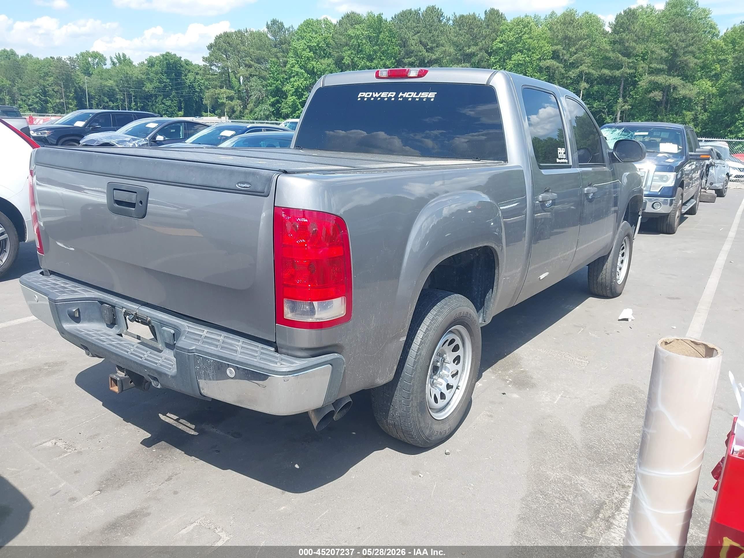 2009 Gmc Sierra 1500 Sle Gray vin: 3GTEK23M59G118029