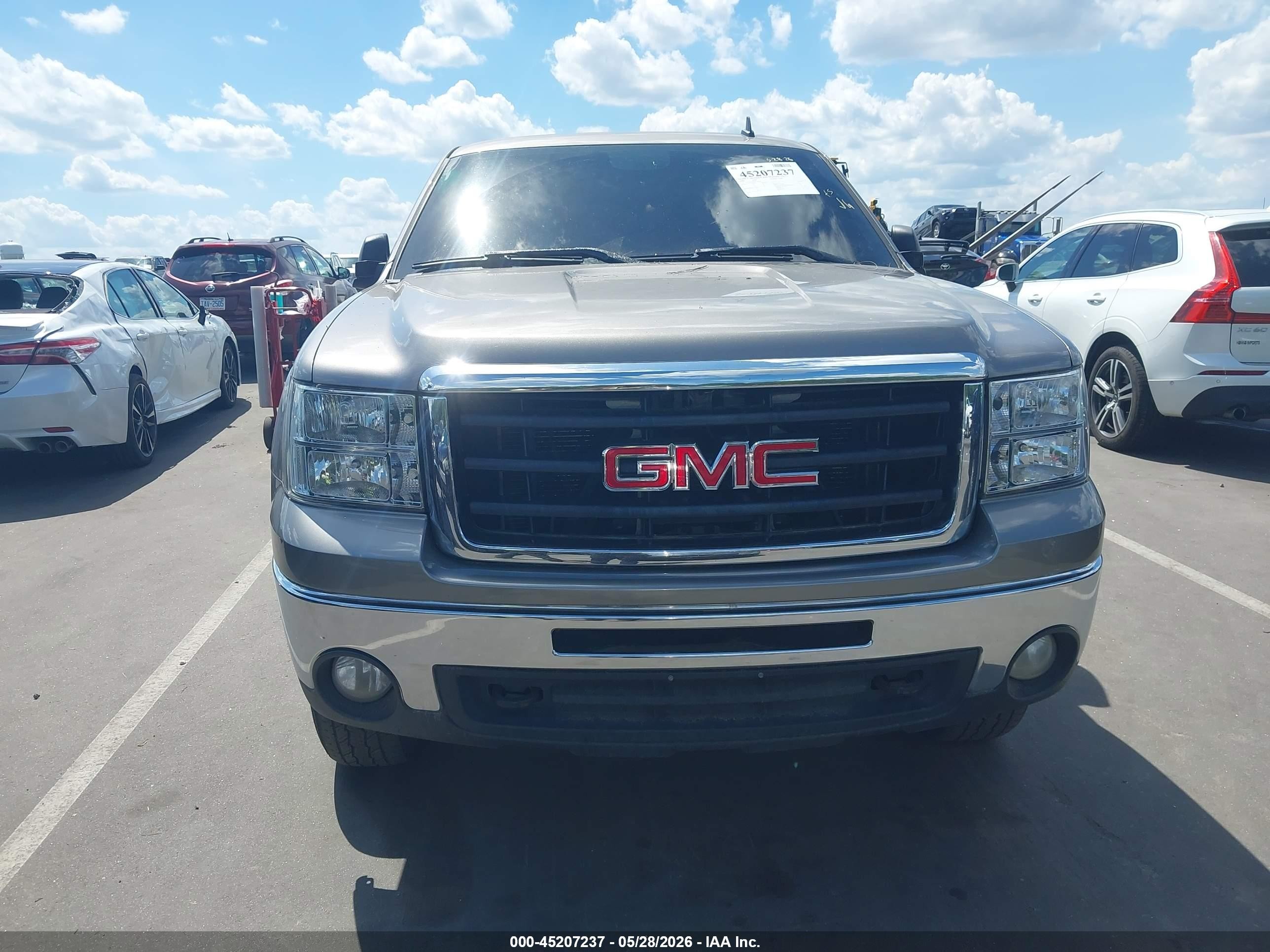 2009 Gmc Sierra 1500 Sle Gray vin: 3GTEK23M59G118029