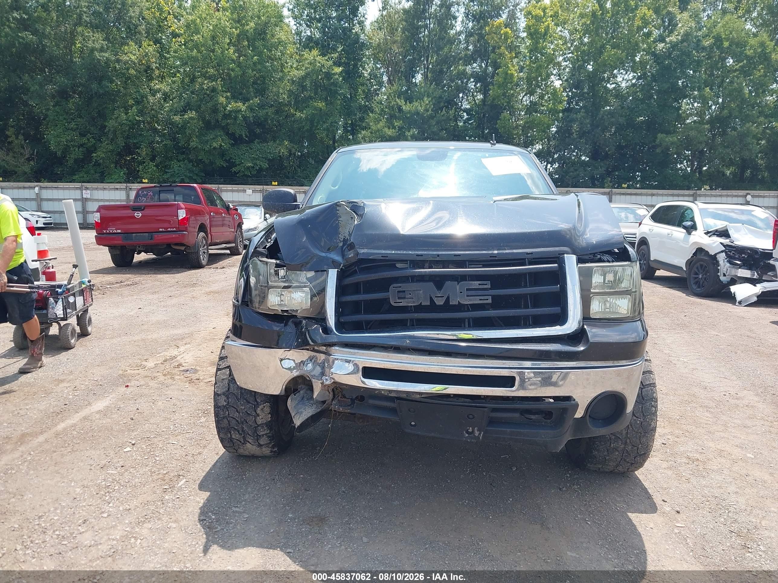 2009 Gmc Sierra 1500 Sle Black vin: 3GTEK23M59G160488