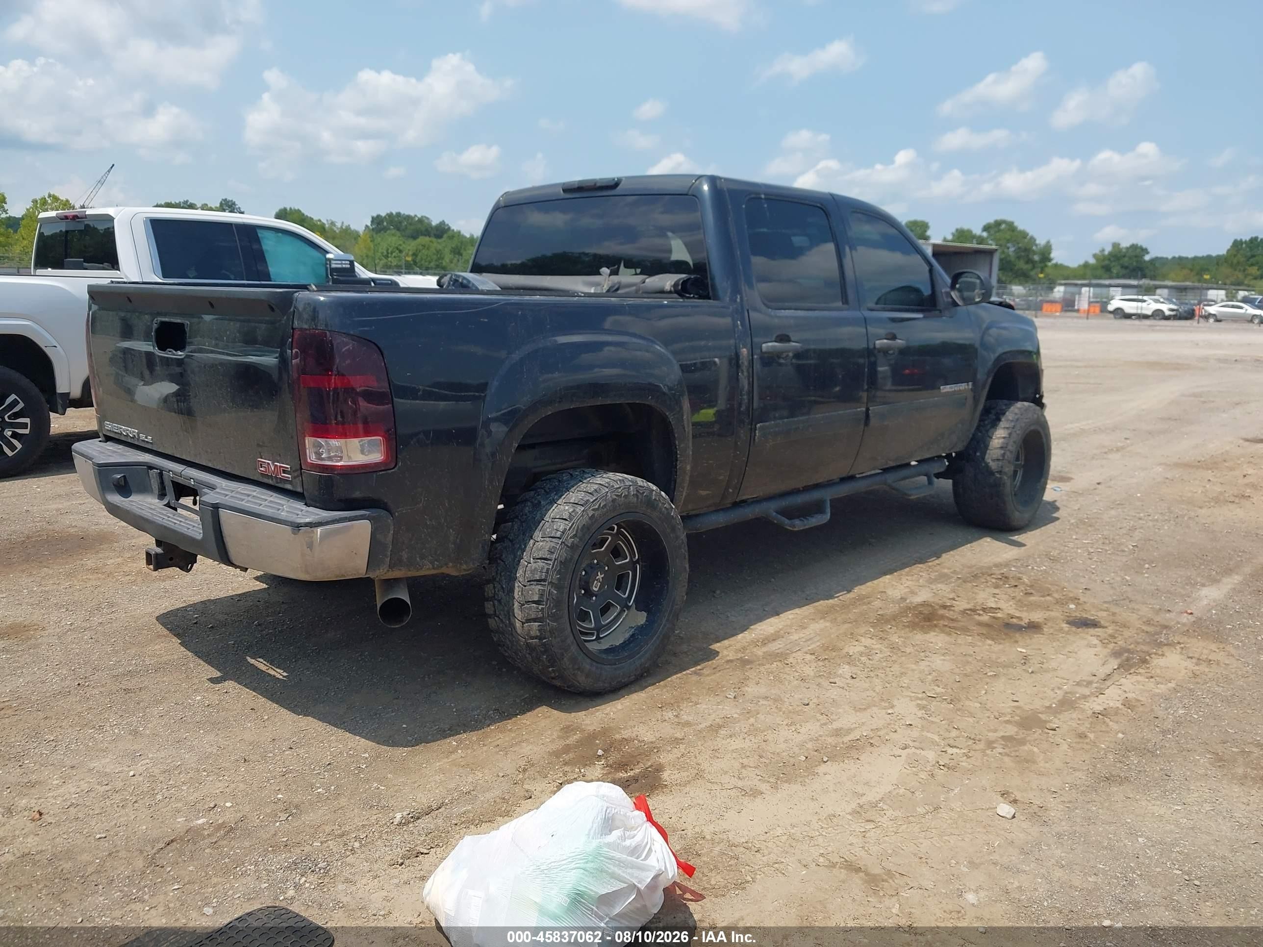 2009 Gmc Sierra 1500 Sle Black vin: 3GTEK23M59G160488