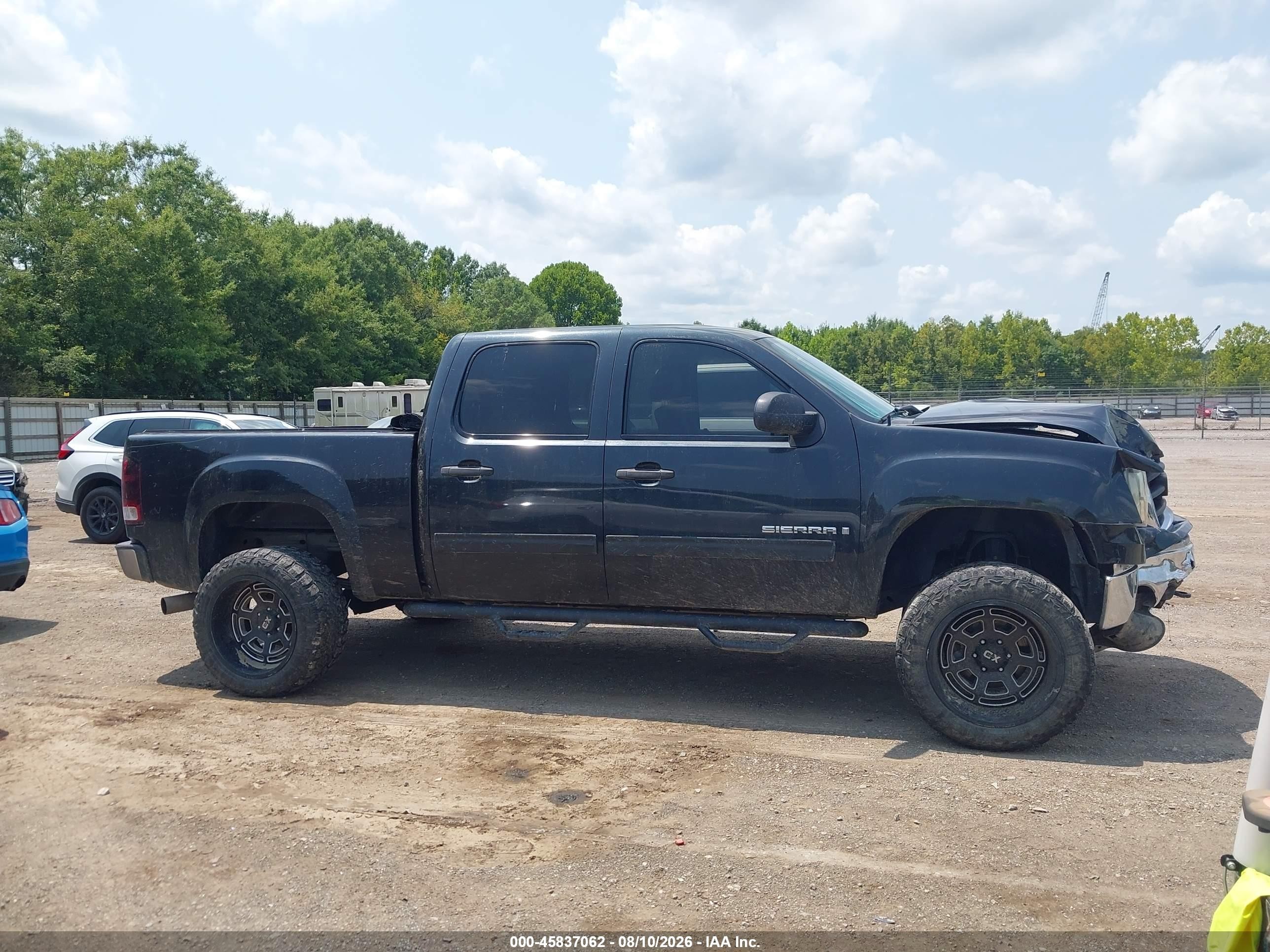 2009 Gmc Sierra 1500 Sle Black vin: 3GTEK23M59G160488