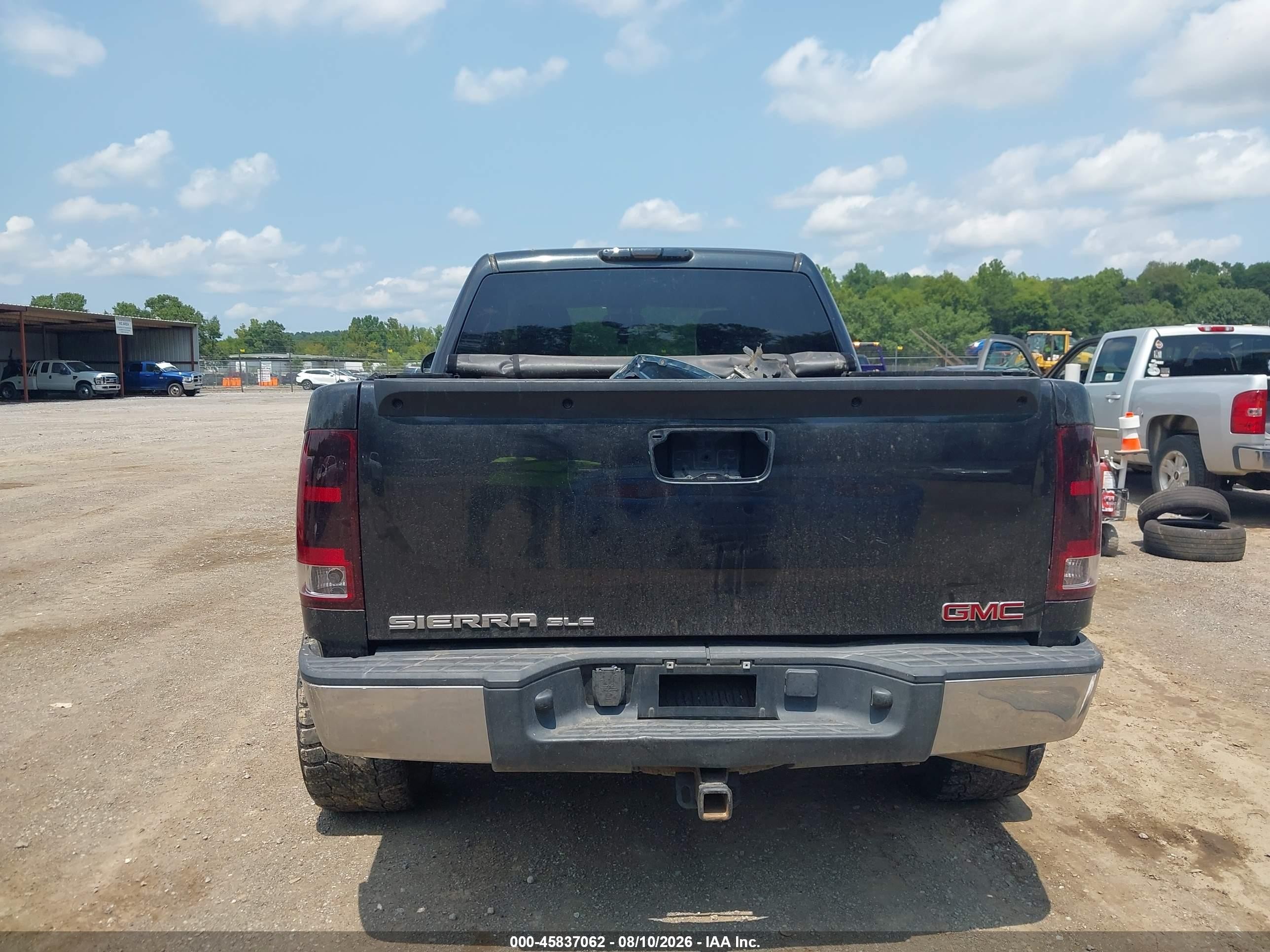 2009 Gmc Sierra 1500 Sle Black vin: 3GTEK23M59G160488