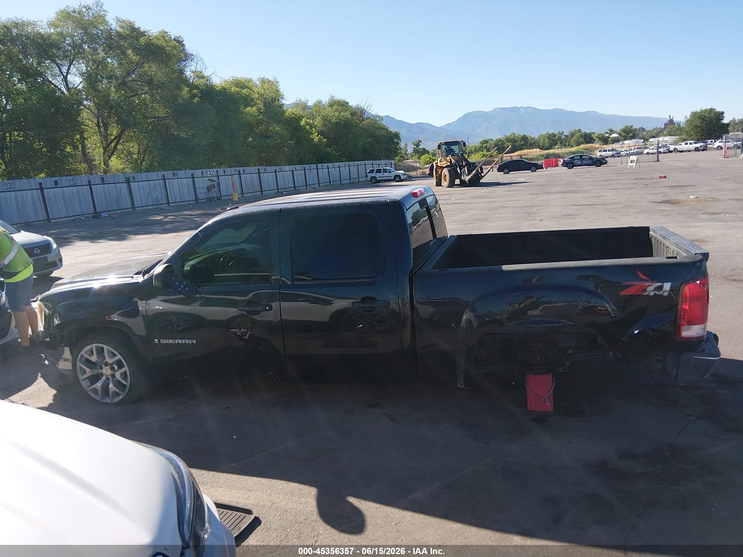 2009 Gmc Sierra 1500 Sle Черный vin: 3GTEK23M79G199082