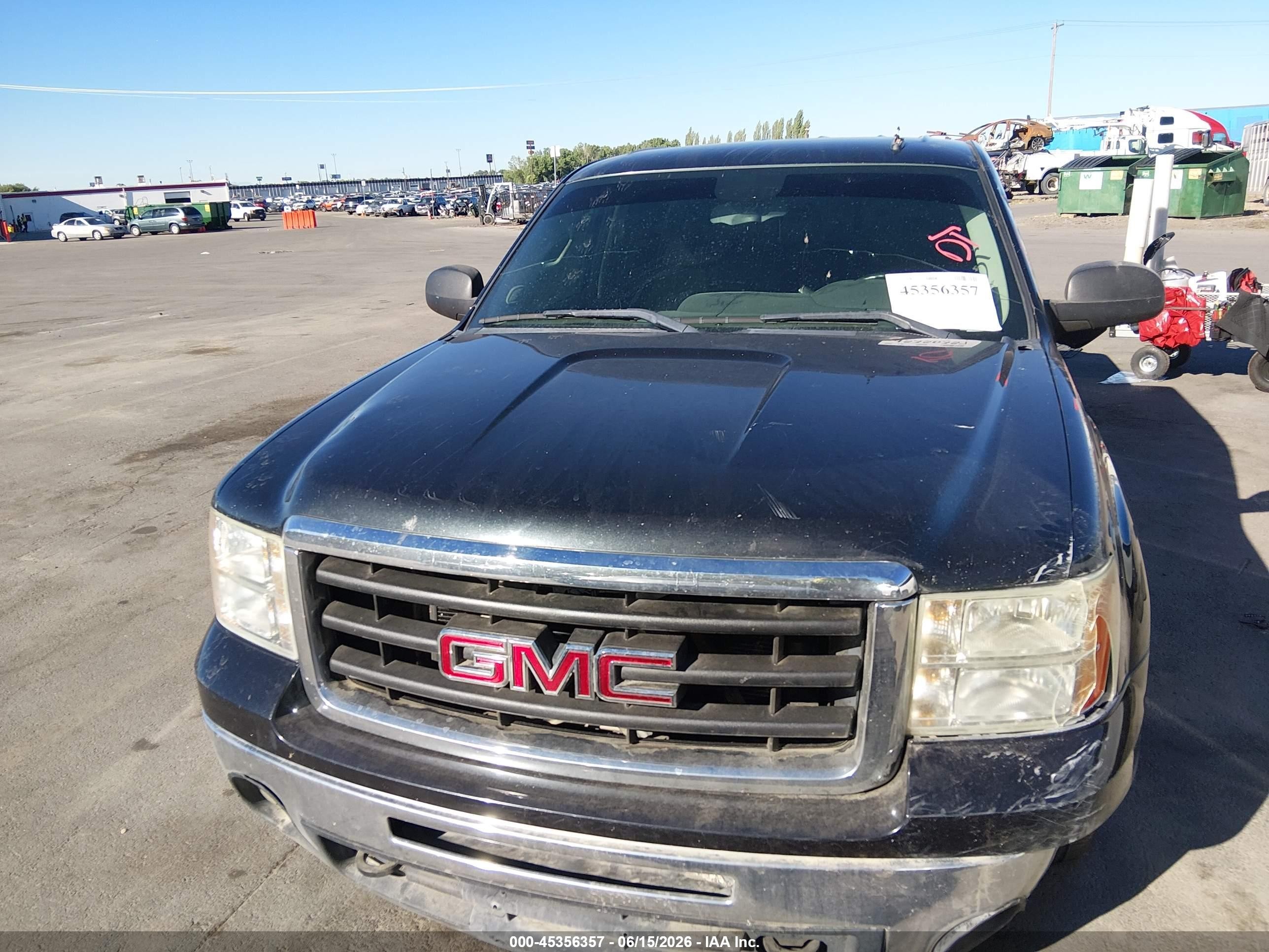 2009 Gmc Sierra 1500 Sle Черный vin: 3GTEK23M79G199082