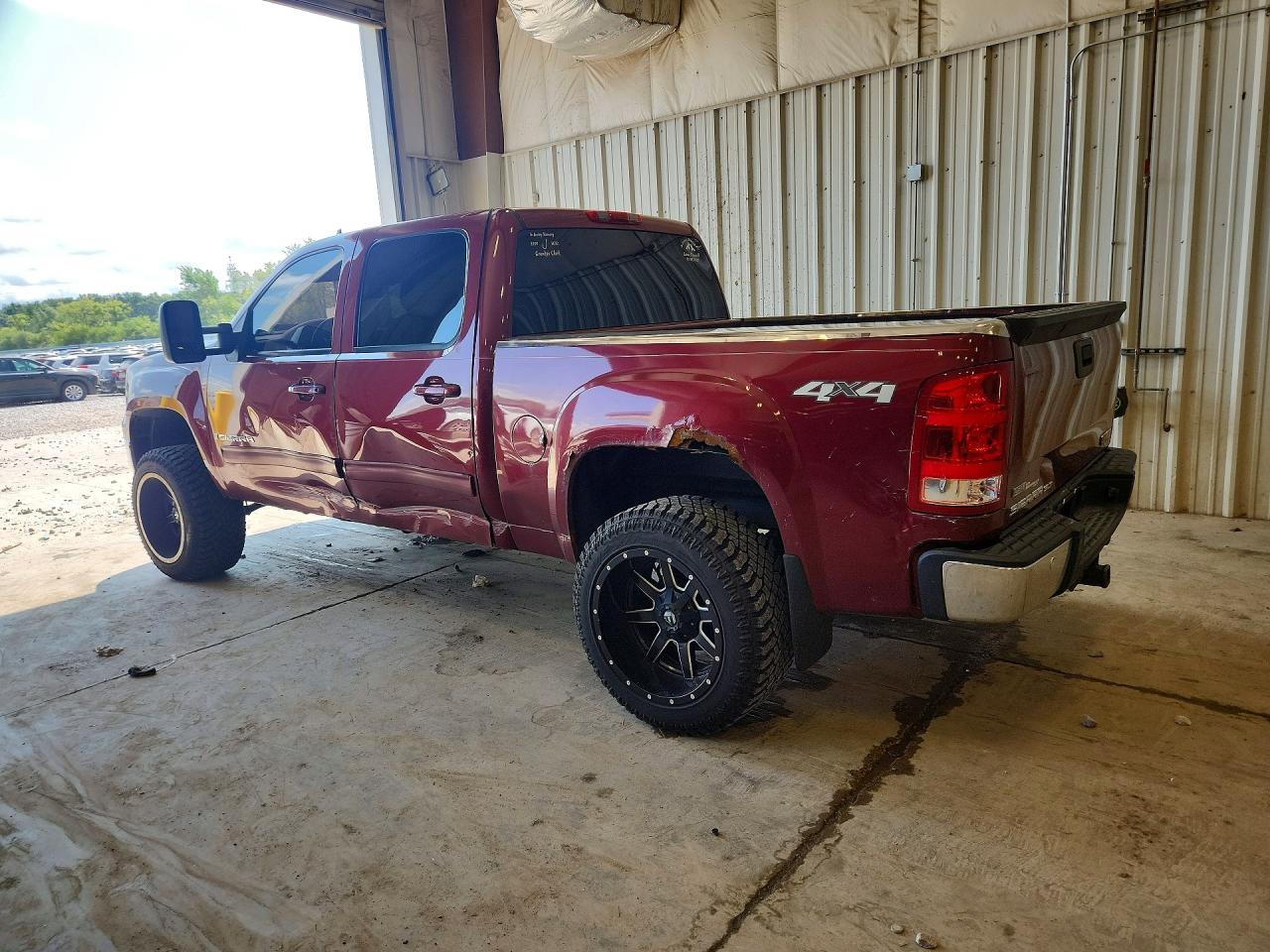 2009 Gmc Sierra K1500 Slt Red vin: 3GTEK33359G172945