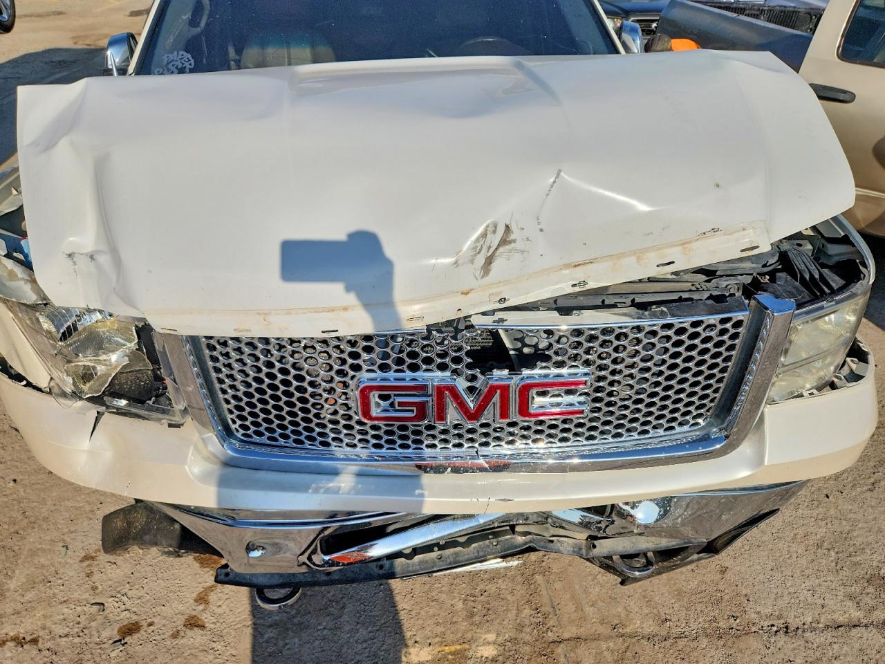 2009 Gmc Sierra K1500 Slt Белый vin: 3GTEK33389G166847
