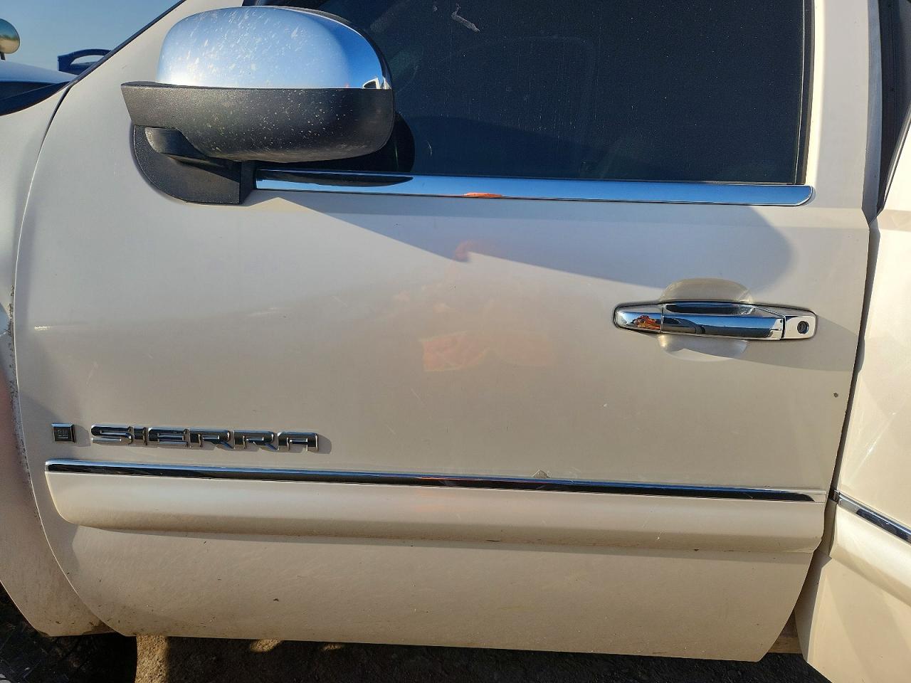 2009 Gmc Sierra K1500 Slt Белый vin: 3GTEK33389G166847