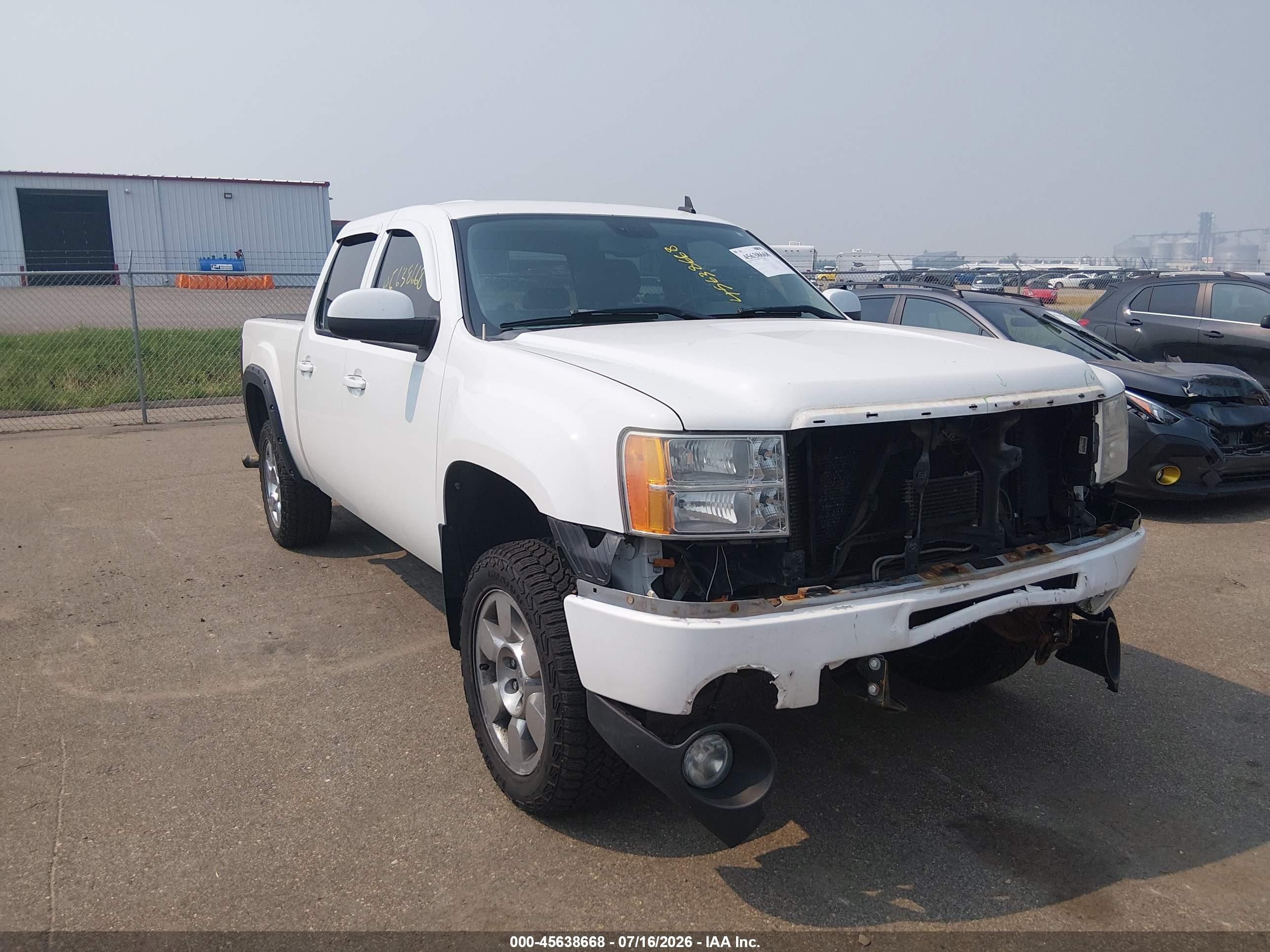 2009 Gmc Sierra 1500 Slt White vin: 3GTEK33399G255181