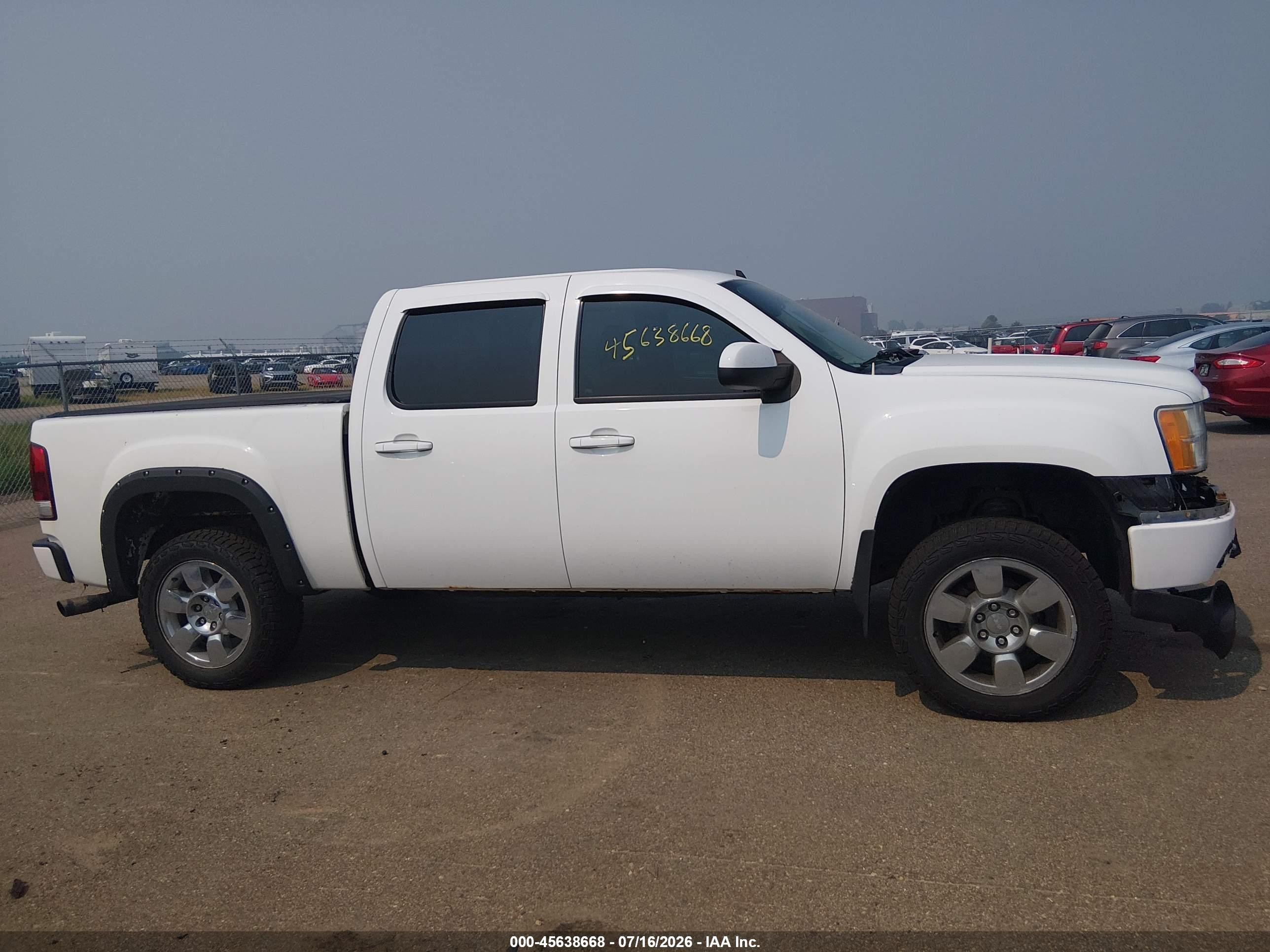 2009 Gmc Sierra 1500 Slt White vin: 3GTEK33399G255181