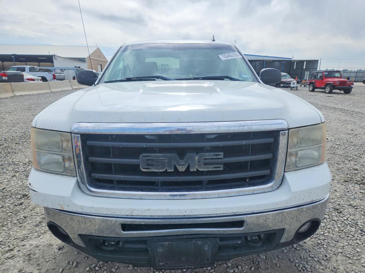 2009 Gmc Sierra K1500 Slt Белый vin: 3GTEK33M09G197129
