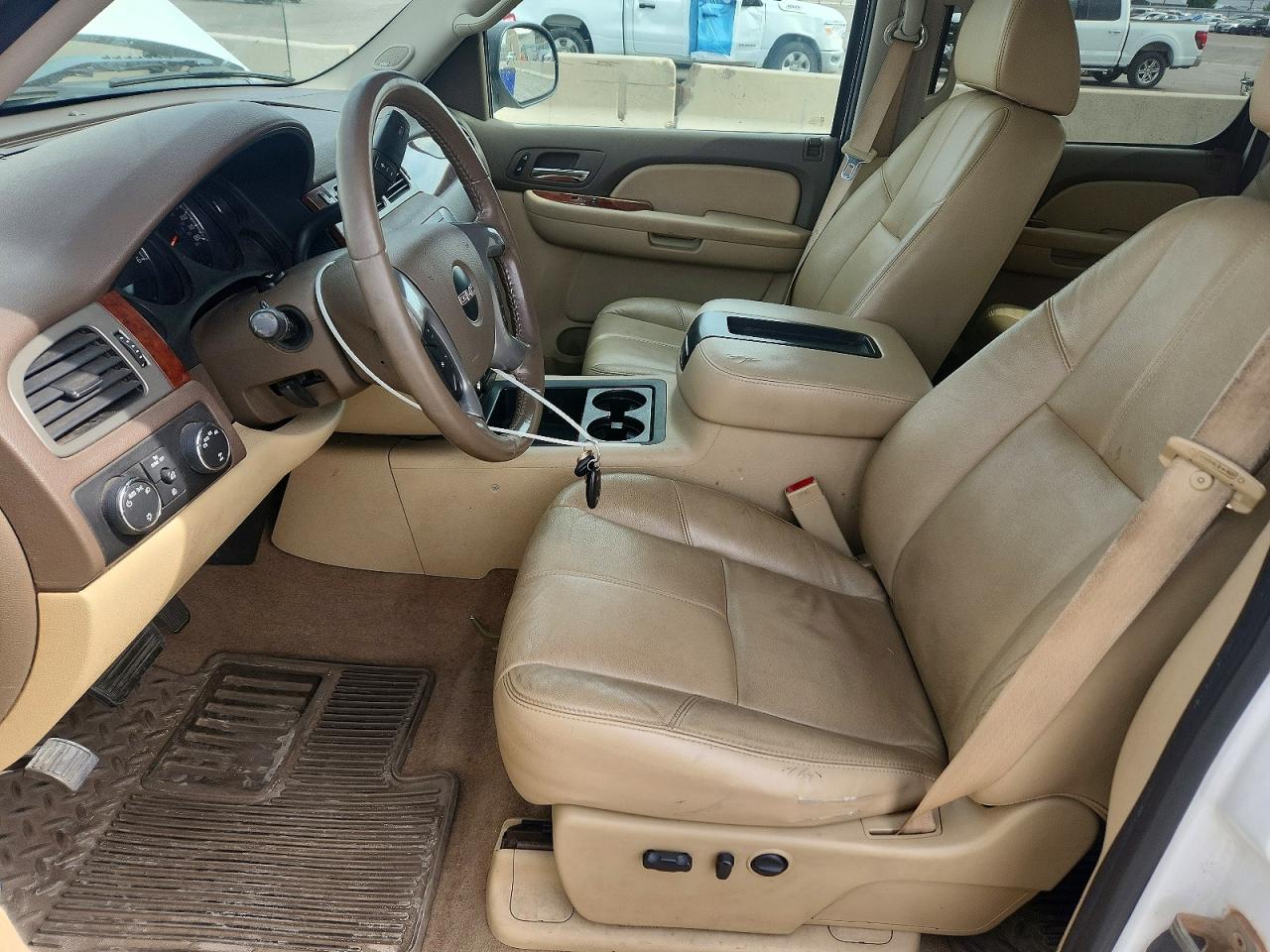2009 Gmc Sierra K1500 Slt Белый vin: 3GTEK33M09G197129