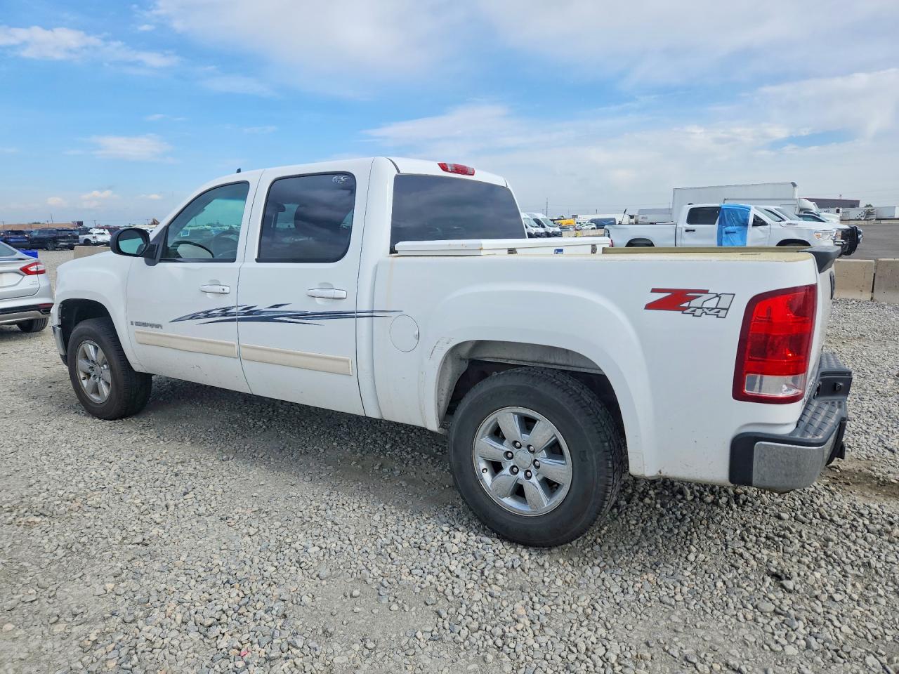 2009 Gmc Sierra K1500 Slt Белый vin: 3GTEK33M09G197129