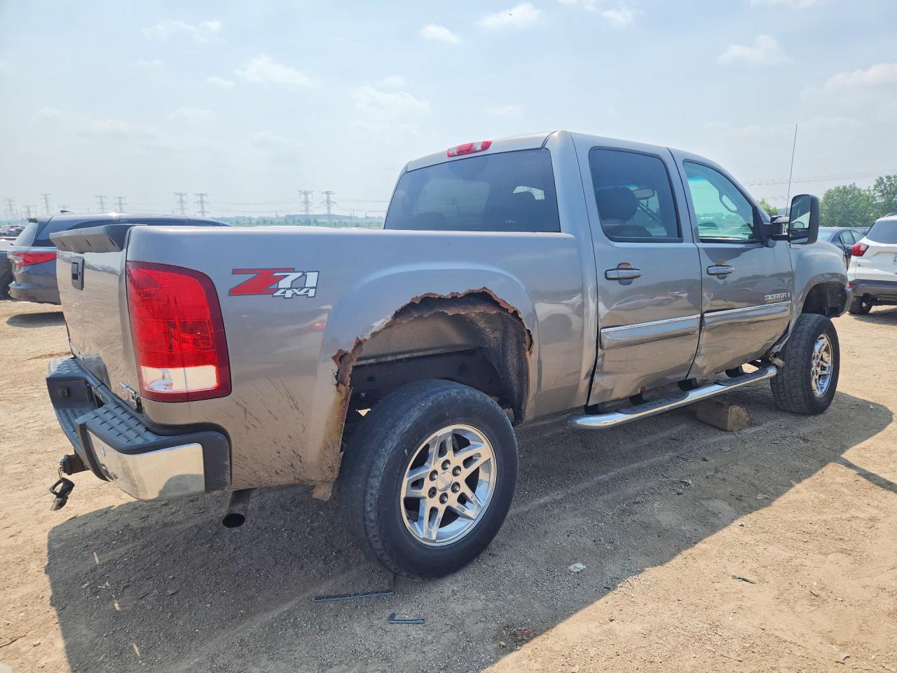 2009 Gmc Sierra K1500 Slt Gray vin: 3GTEK33M09G206427