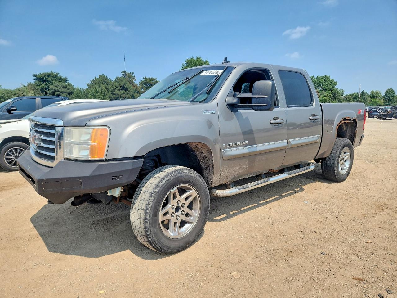 2009 Gmc Sierra K1500 Slt Gray vin: 3GTEK33M09G206427