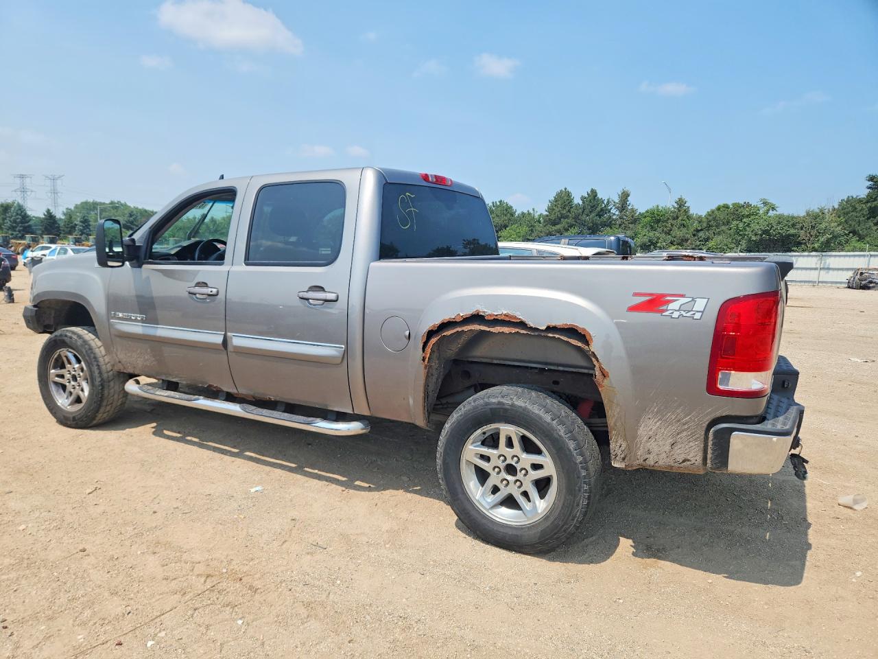 2009 Gmc Sierra K1500 Slt Gray vin: 3GTEK33M09G206427