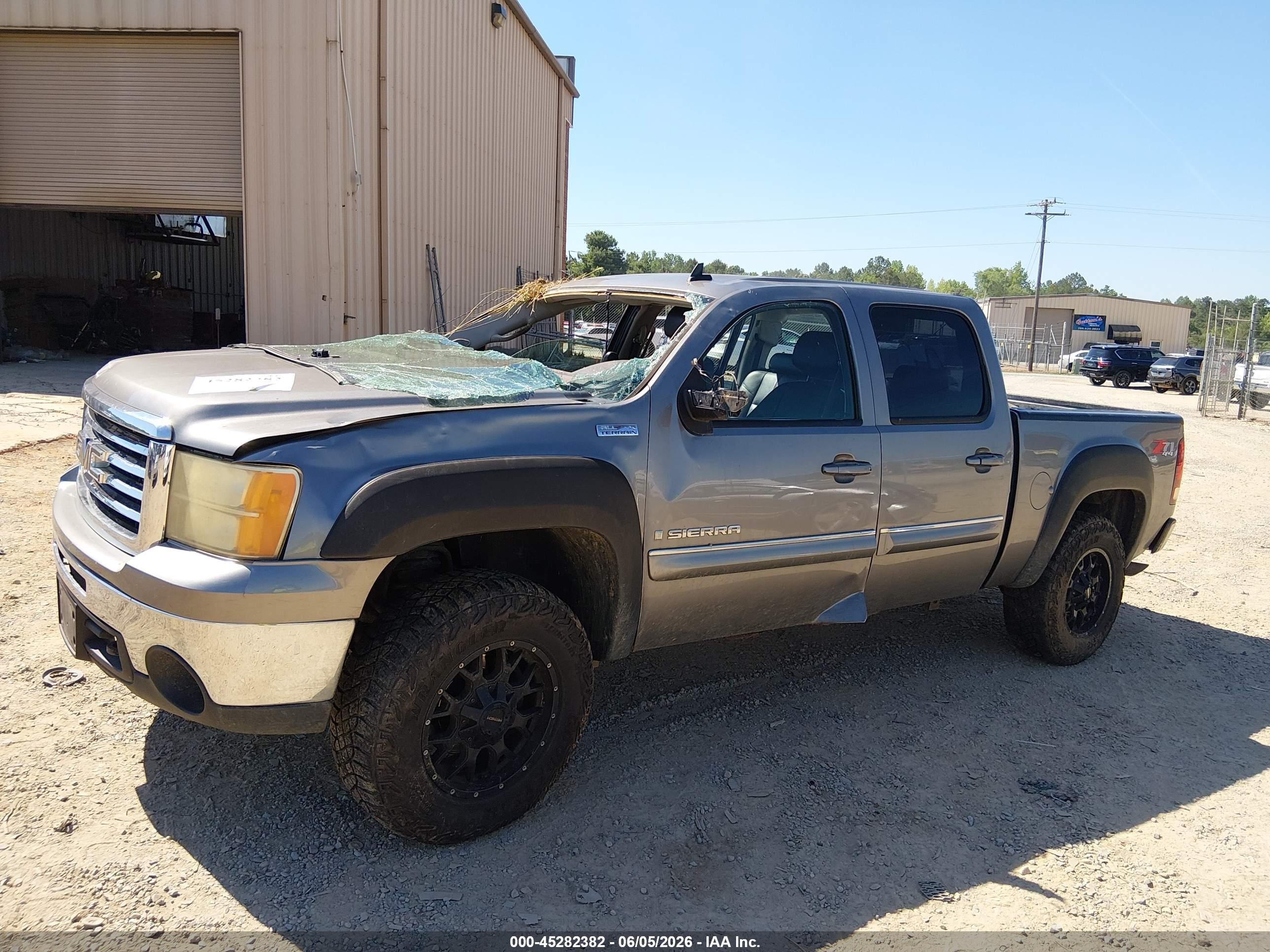 2009 Gmc Sierra 1500 Slt Gray vin: 3GTEK33M29G193602