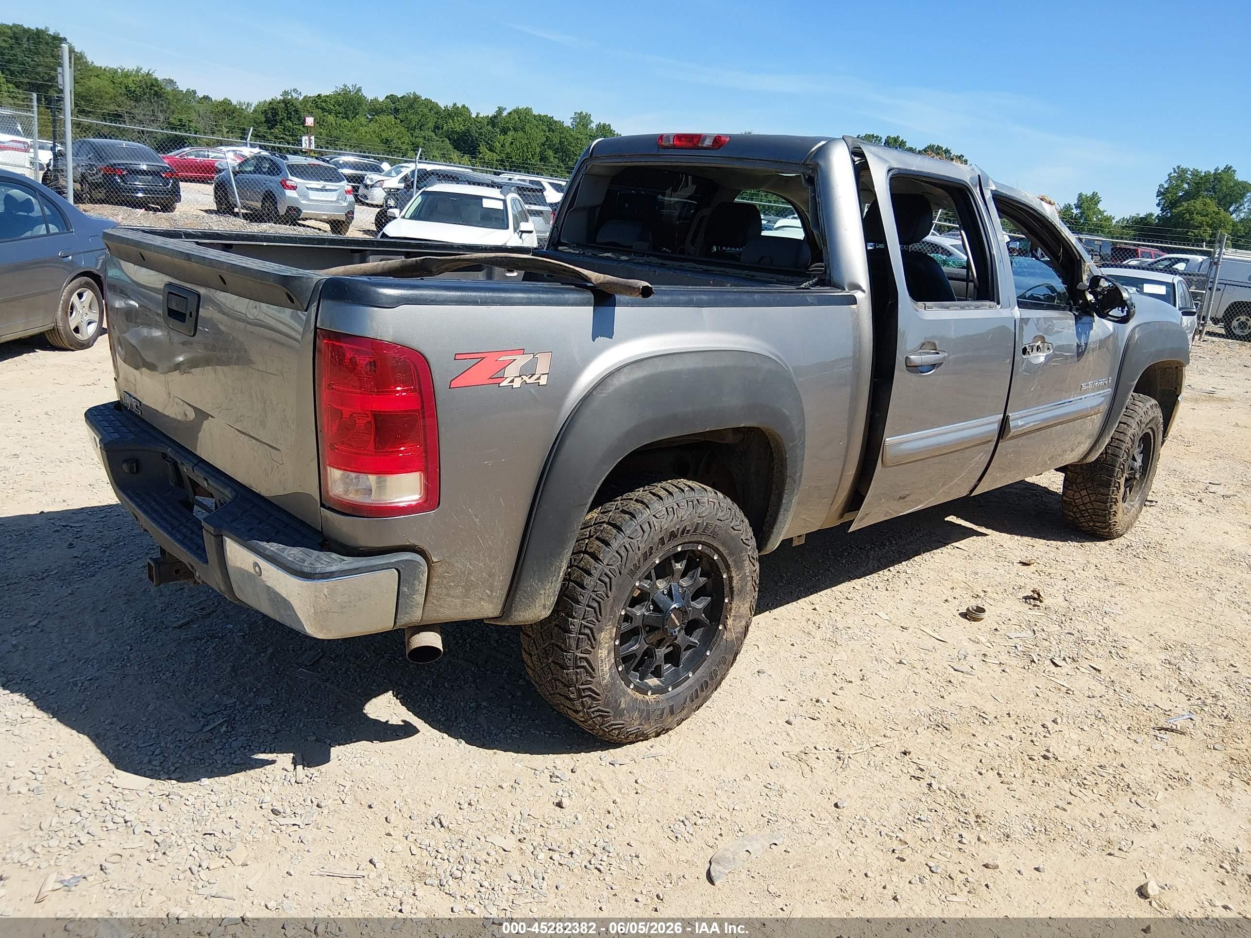 2009 Gmc Sierra 1500 Slt Gray vin: 3GTEK33M29G193602