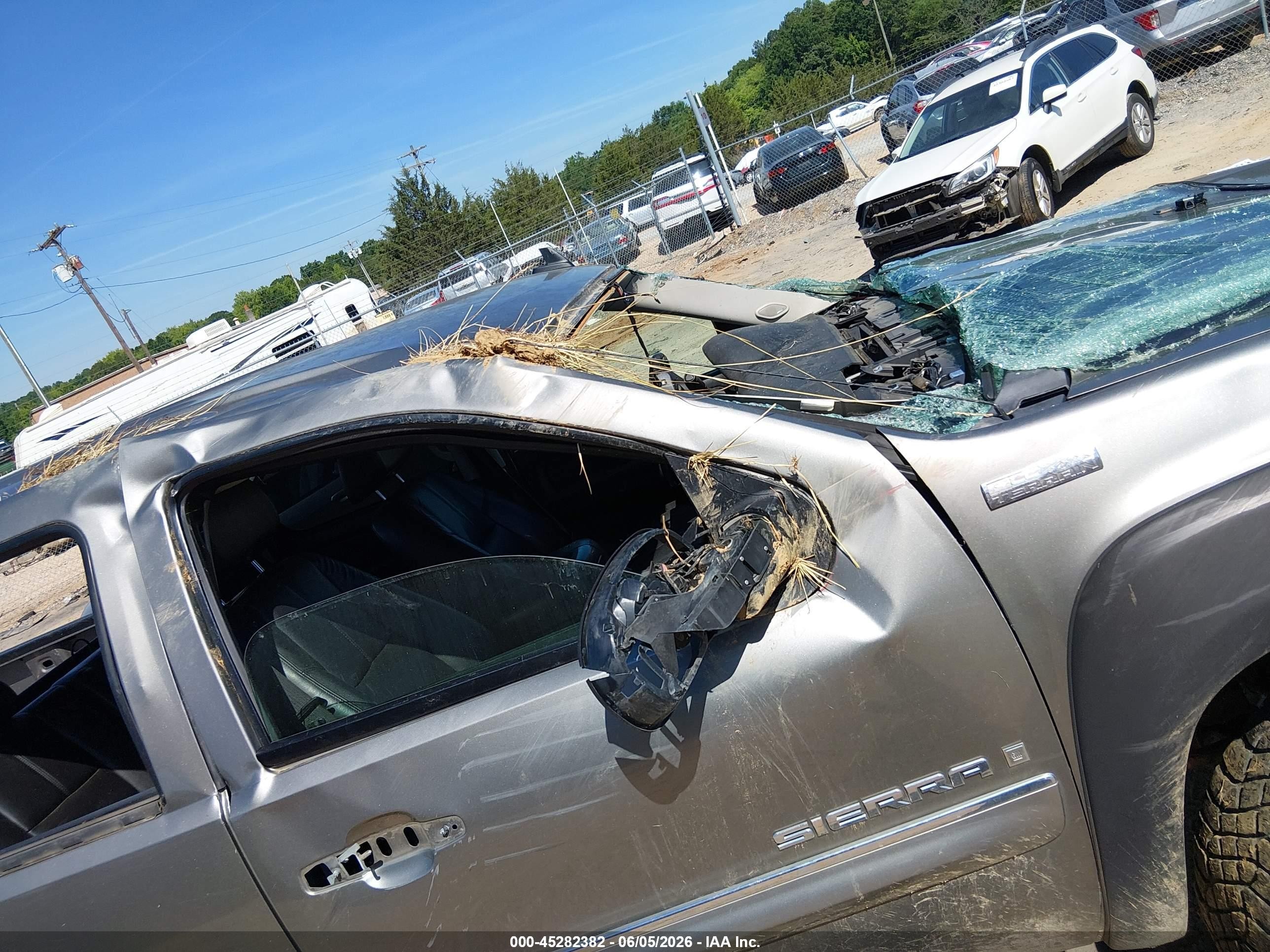 2009 Gmc Sierra 1500 Slt Gray vin: 3GTEK33M29G193602