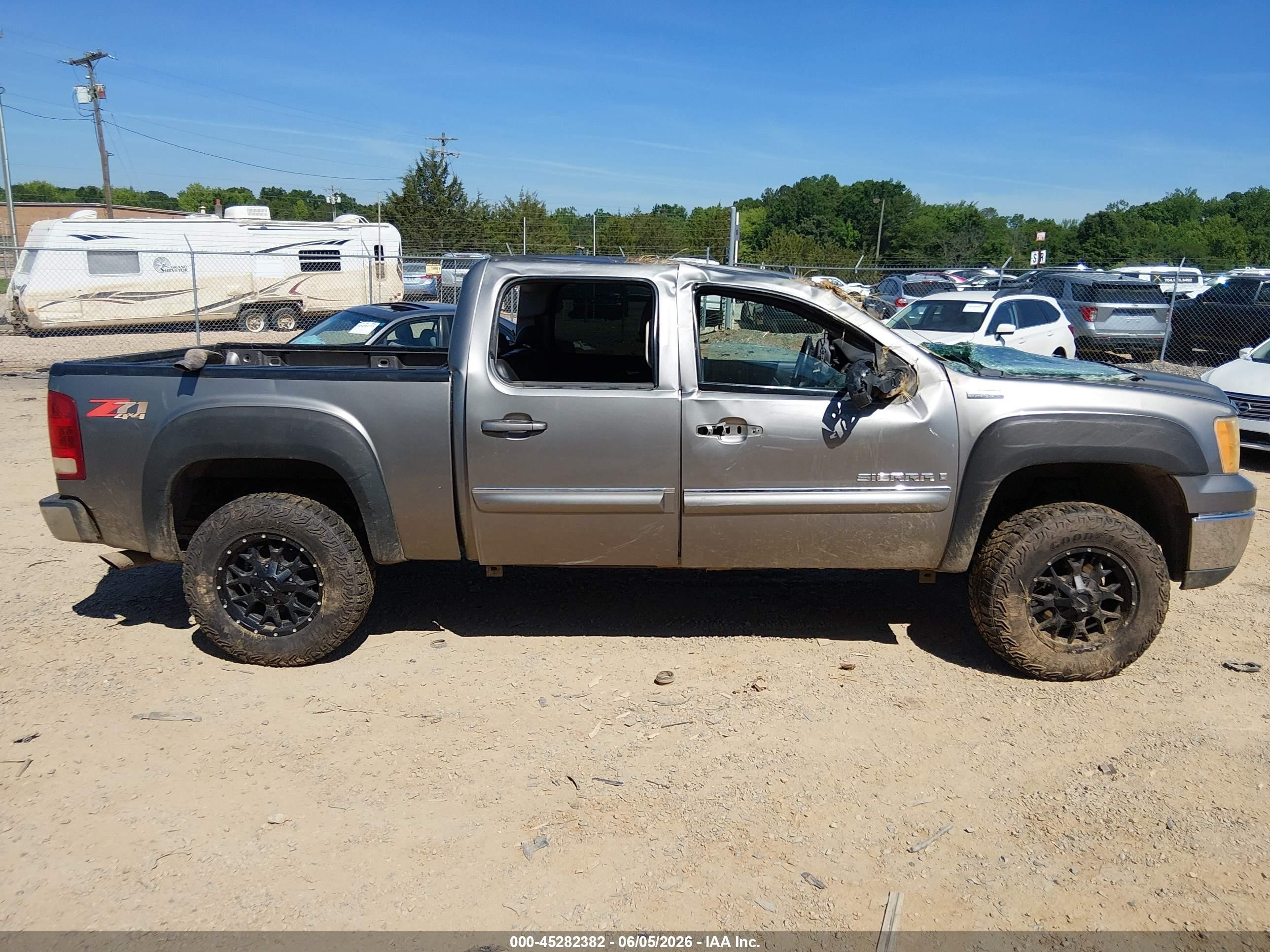 2009 Gmc Sierra 1500 Slt Gray vin: 3GTEK33M29G193602
