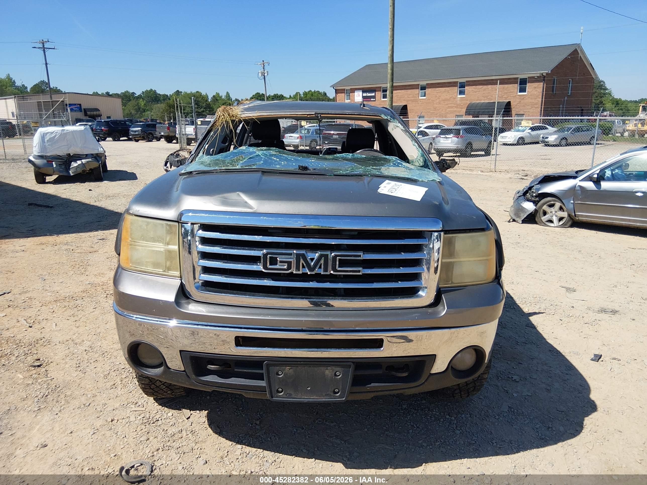 2009 Gmc Sierra 1500 Slt Gray vin: 3GTEK33M29G193602
