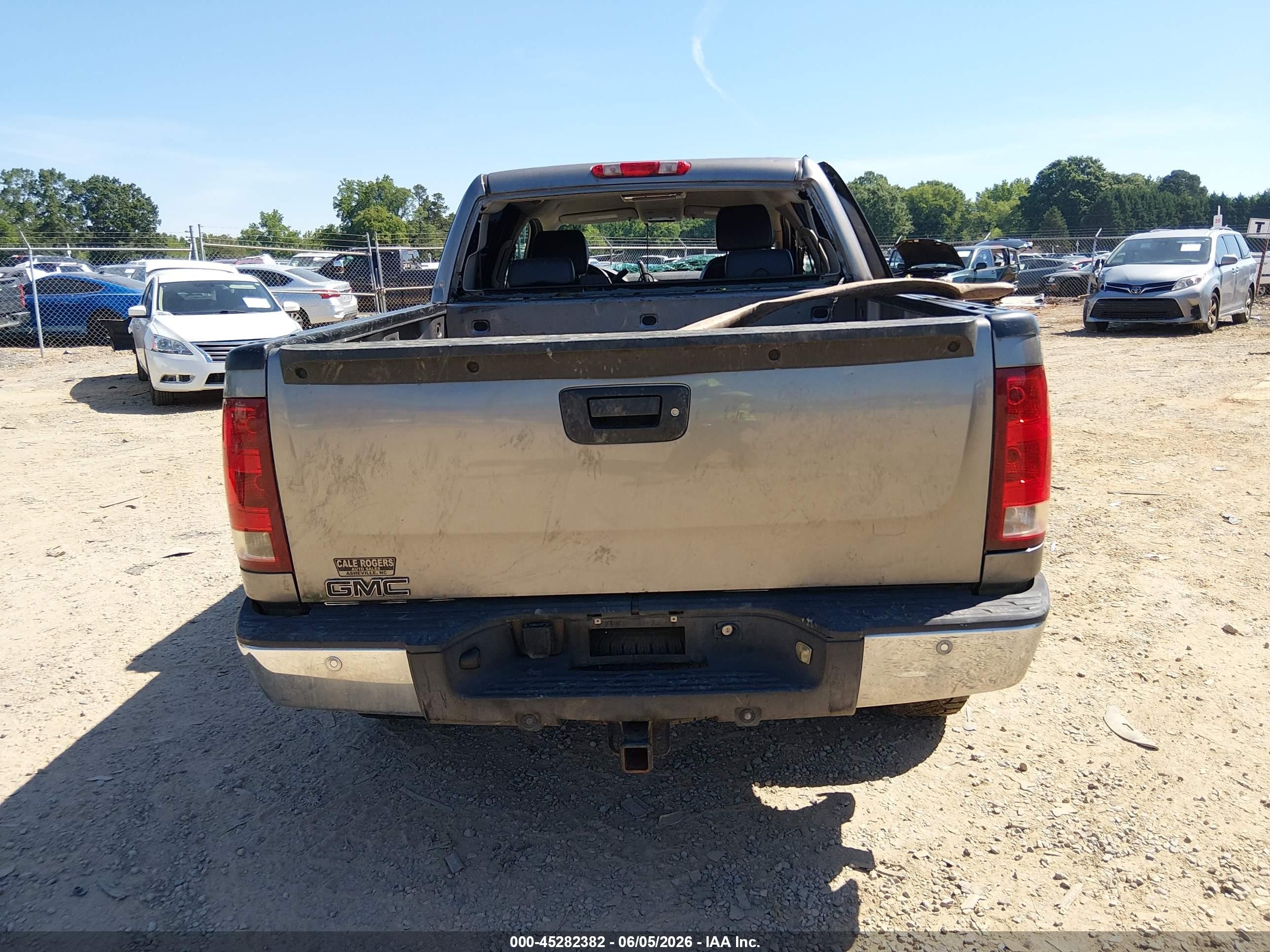 2009 Gmc Sierra 1500 Slt Gray vin: 3GTEK33M29G193602