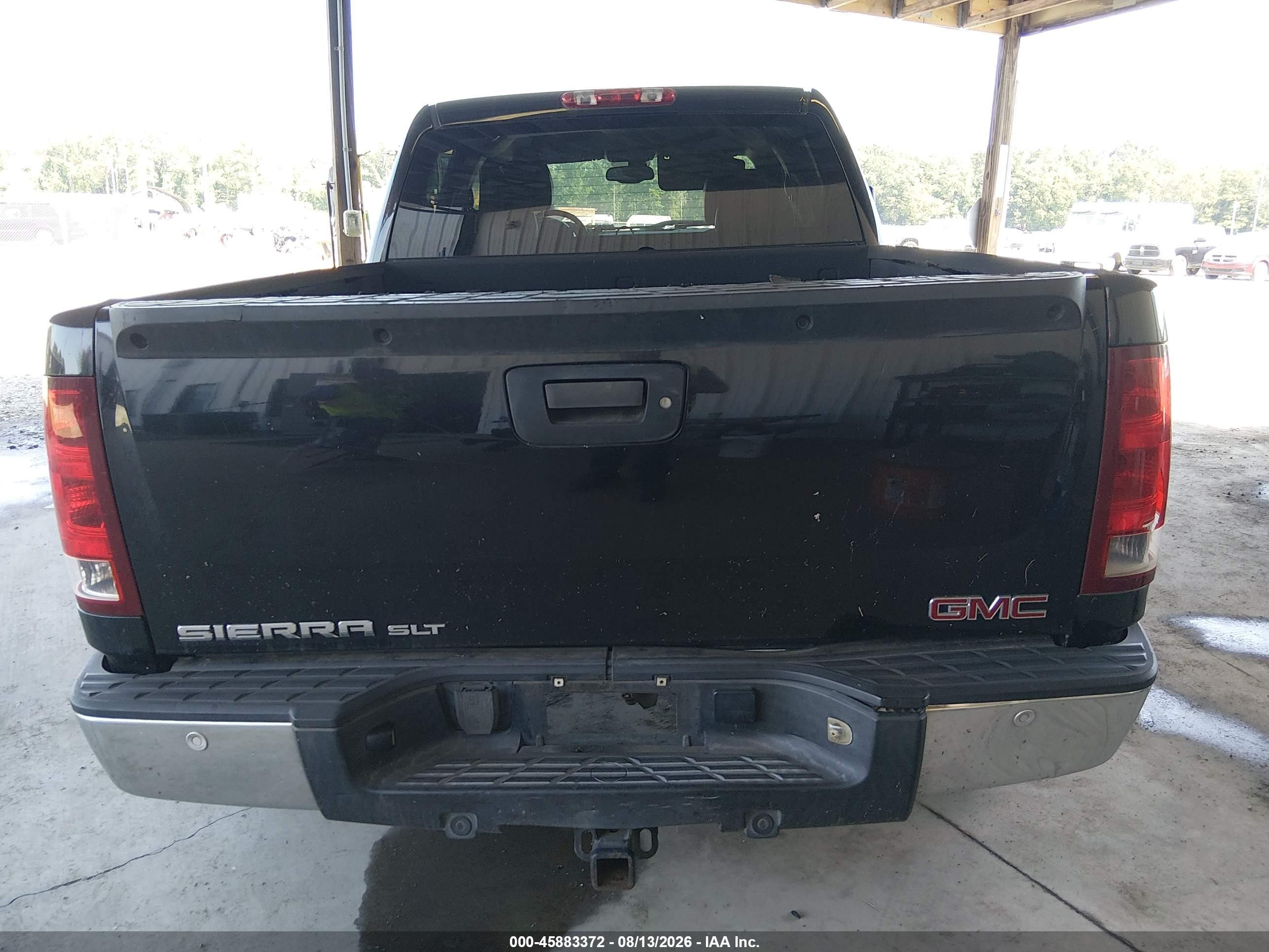 2009 Gmc Sierra 1500 Slt Black vin: 3GTEK33M49G254464