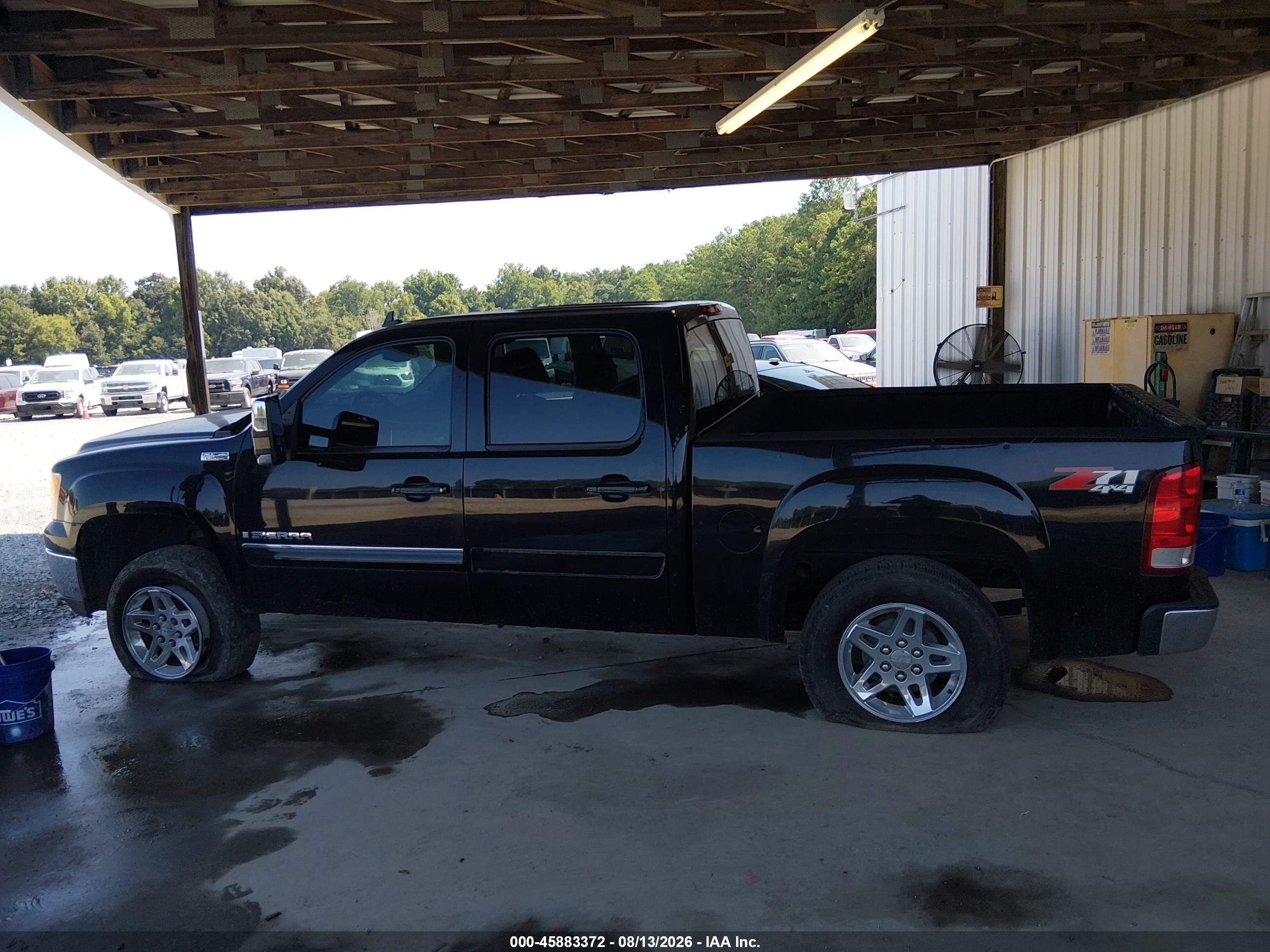 2009 Gmc Sierra 1500 Slt Black vin: 3GTEK33M49G254464