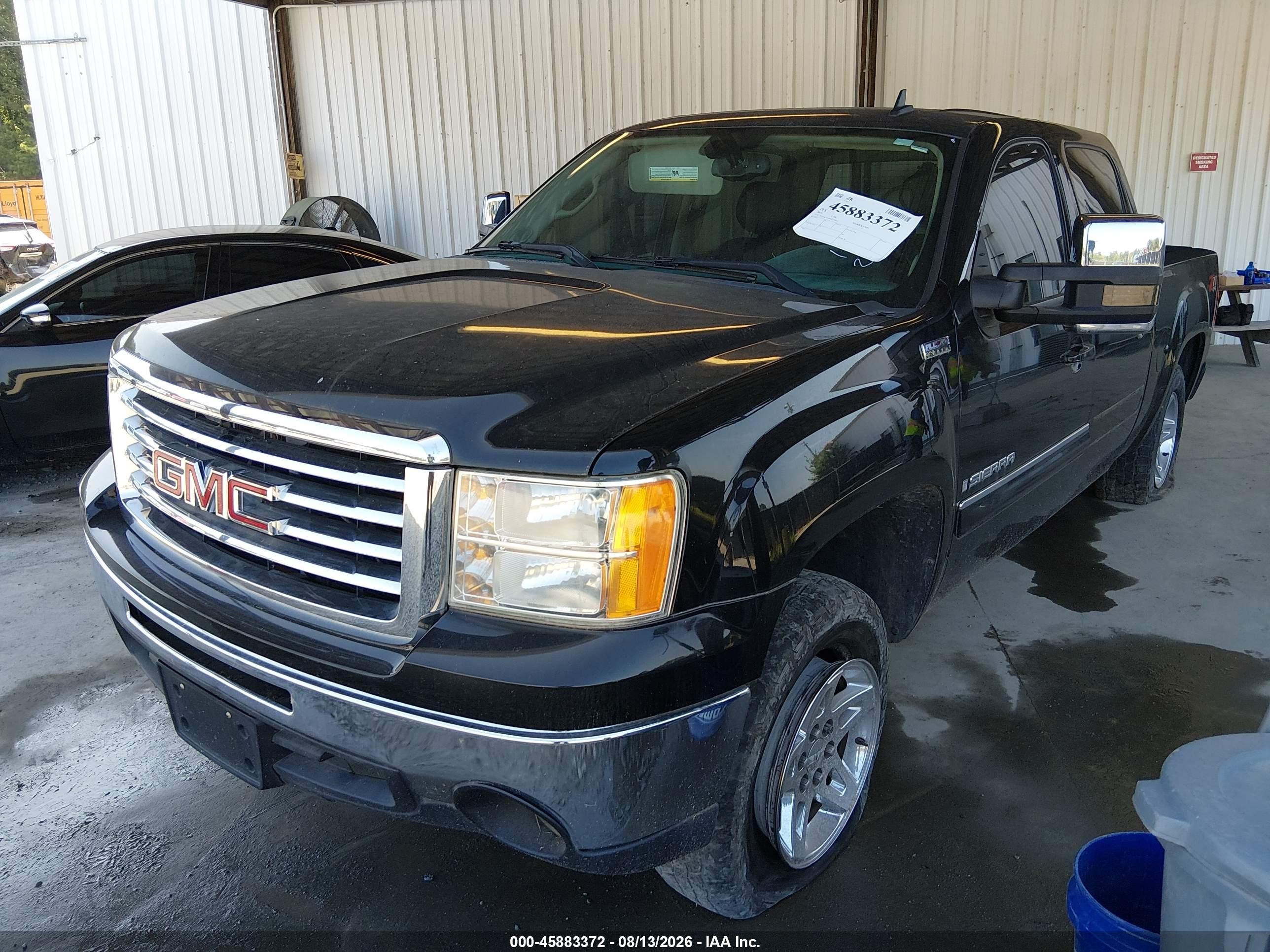 2009 Gmc Sierra 1500 Slt Black vin: 3GTEK33M49G254464