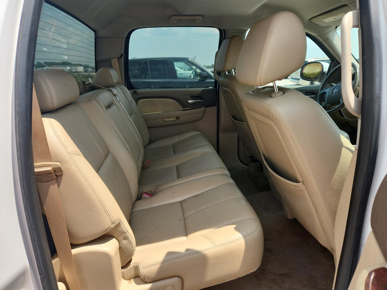 2009 Gmc Sierra K1500 Slt White vin: 3GTEK33M89G118824