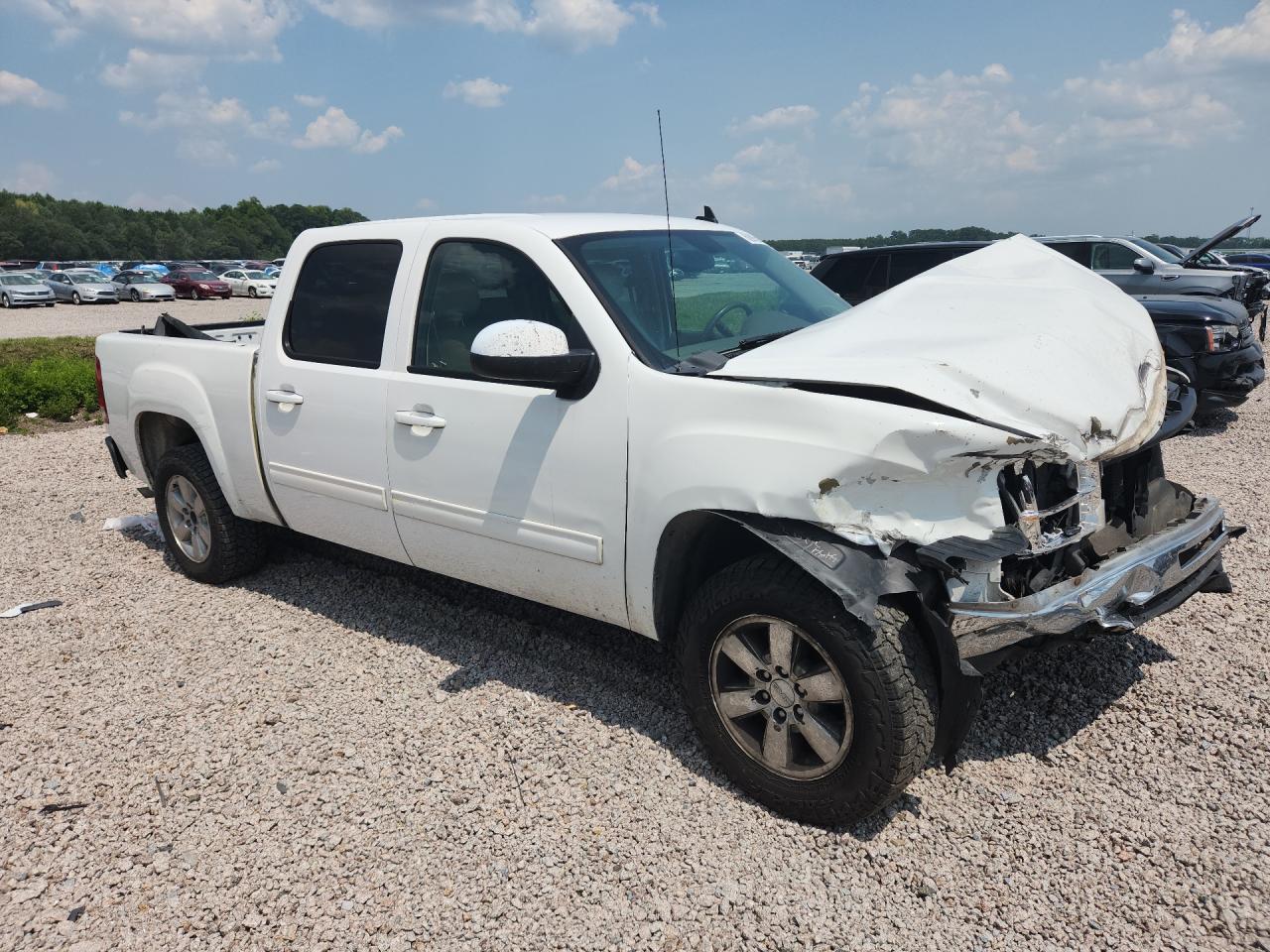 2009 Gmc Sierra K1500 Slt White vin: 3GTEK33M89G118824