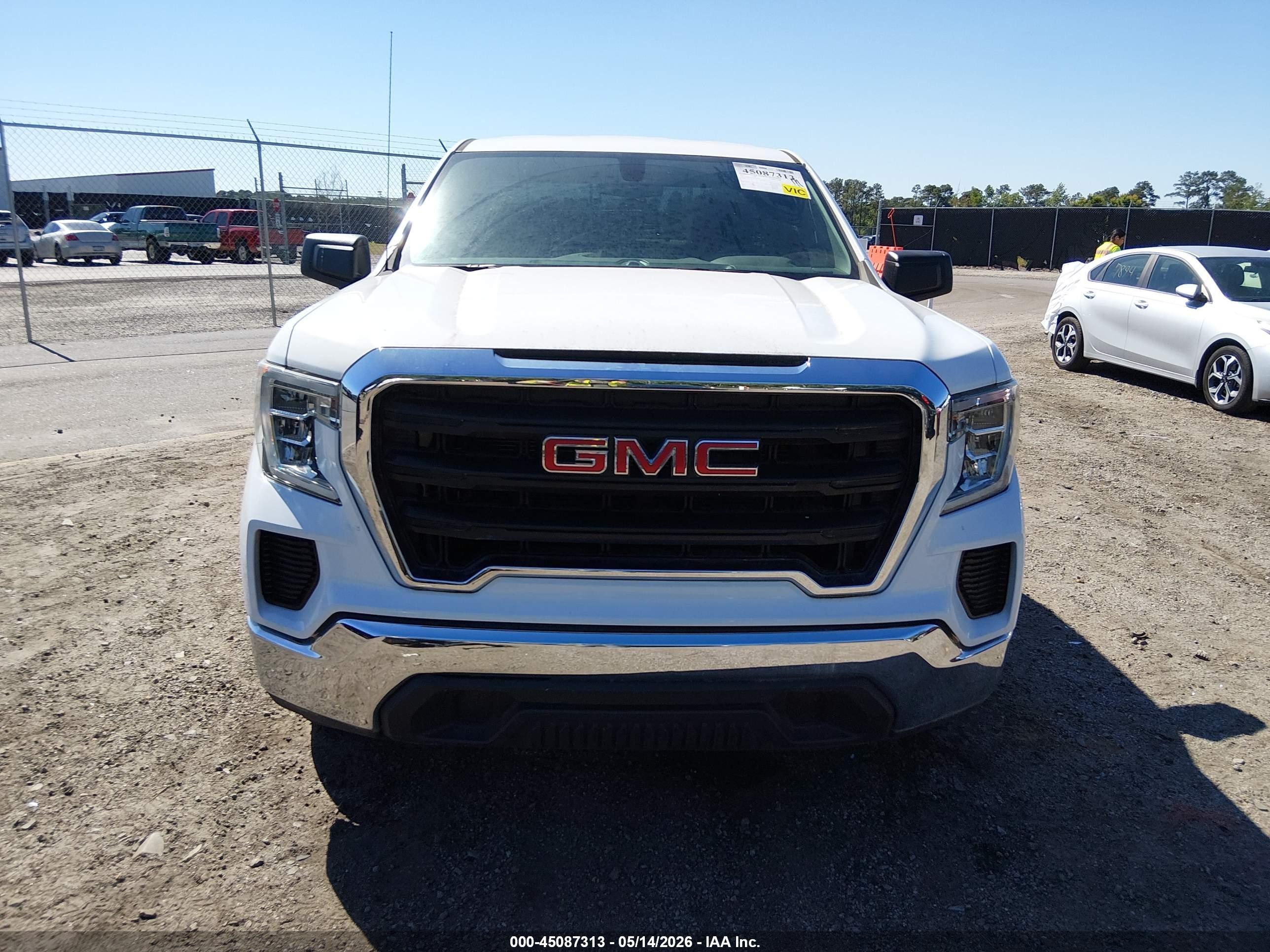 2021 Gmc Sierra 1500 2wd  Long Box White vin: 3GTN8AEF9MG124870