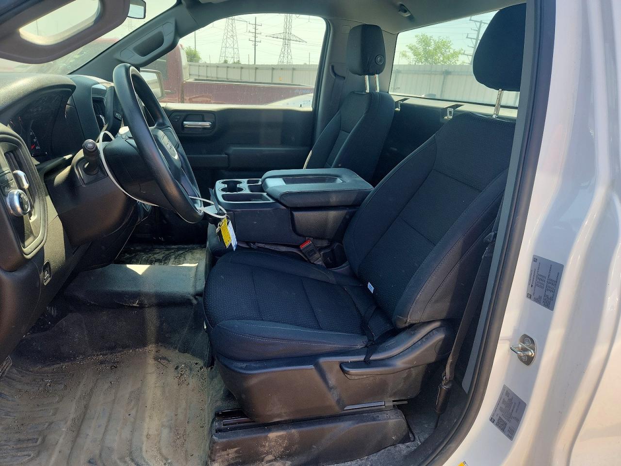 2024 Gmc Sierra C1500 White vin: 3GTNHAEK8RG425537