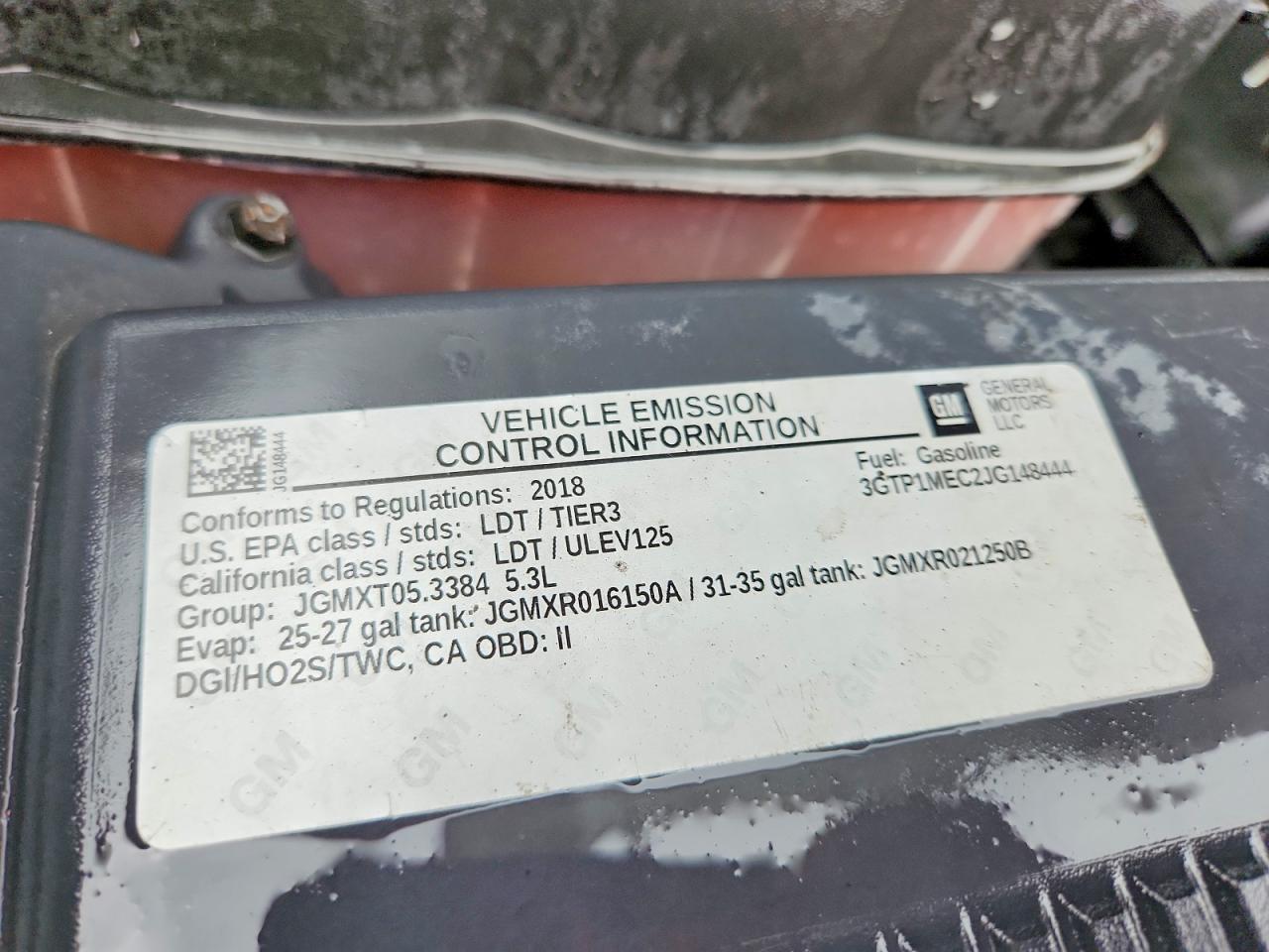 2018 Gmc Sierra C1500 Sle Белый vin: 3GTP1MEC2JG148444
