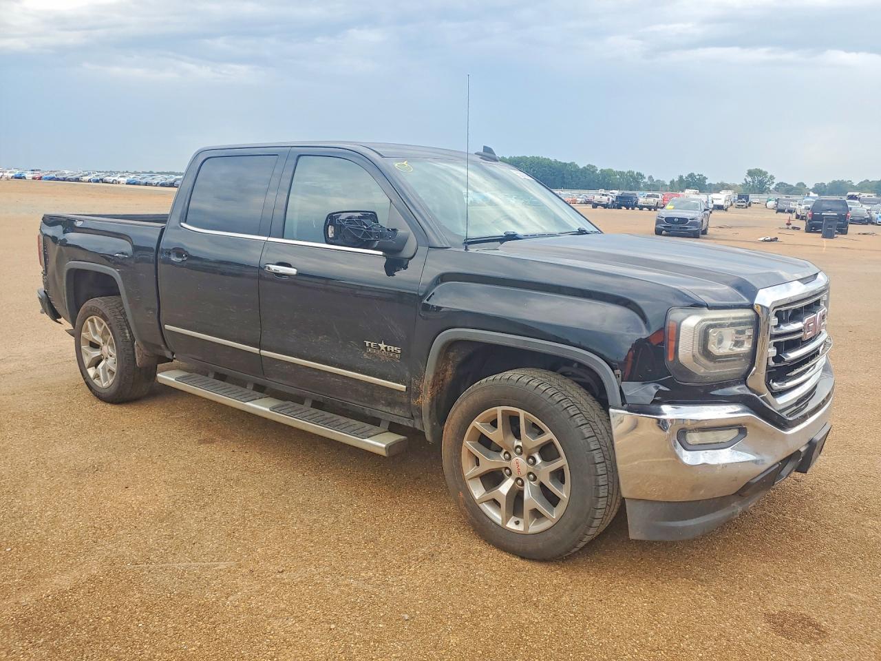2016 Gmc Sierra C1500 Slt Black vin: 3GTP1NEC4GG221604