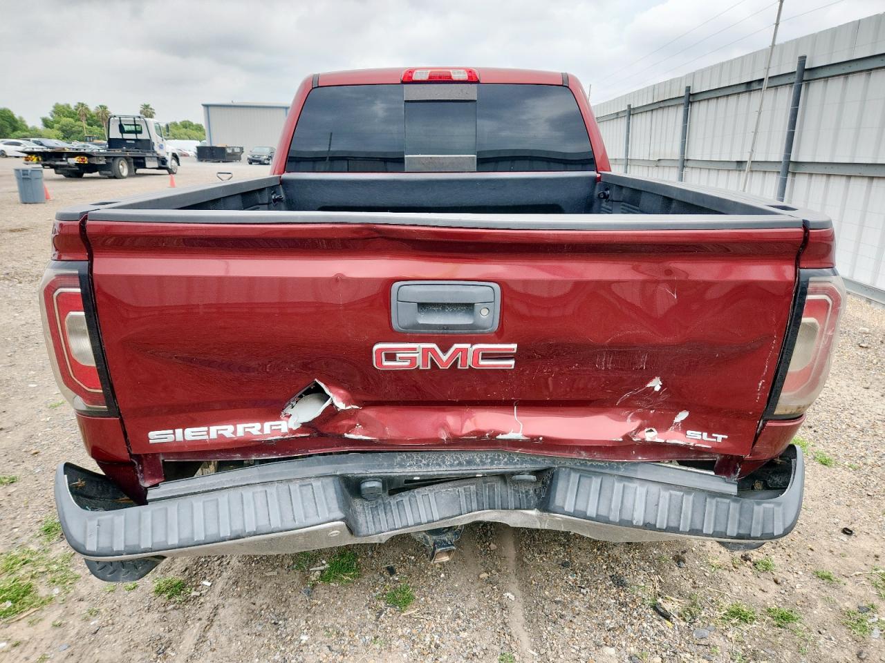 2017 Gmc Sierra C1500 Slt Maroon vin: 3GTP1NEC6HG398348