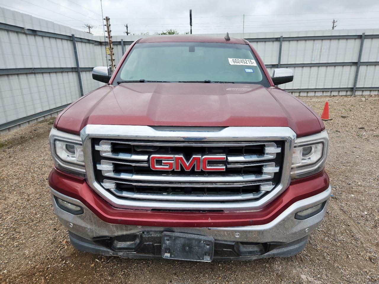 2017 Gmc Sierra C1500 Slt Maroon vin: 3GTP1NEC6HG398348