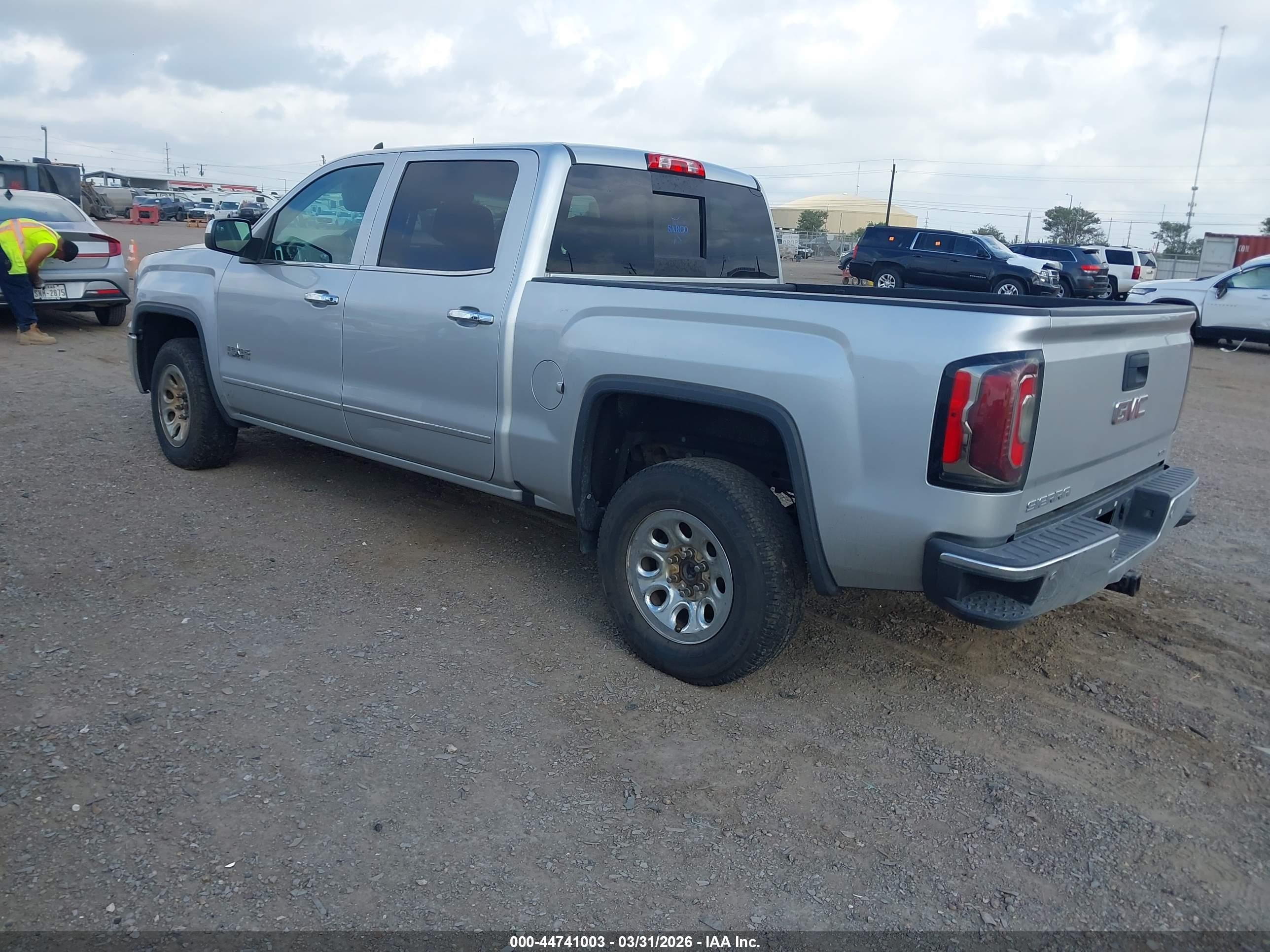 2018 Gmc Sierra 1500 Slt Silver vin: 3GTP1NEC6JG630209