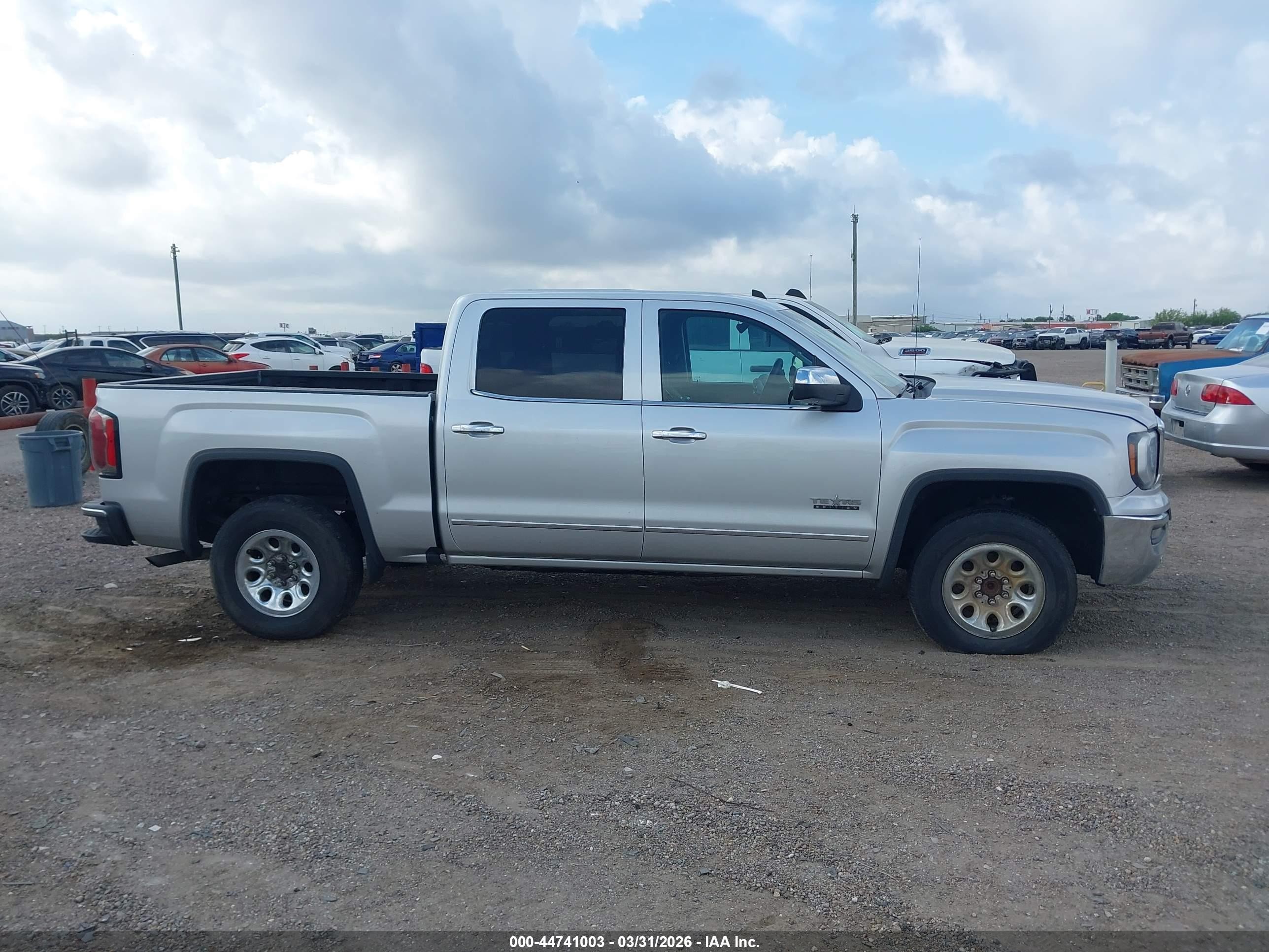 2018 Gmc Sierra 1500 Slt Silver vin: 3GTP1NEC6JG630209