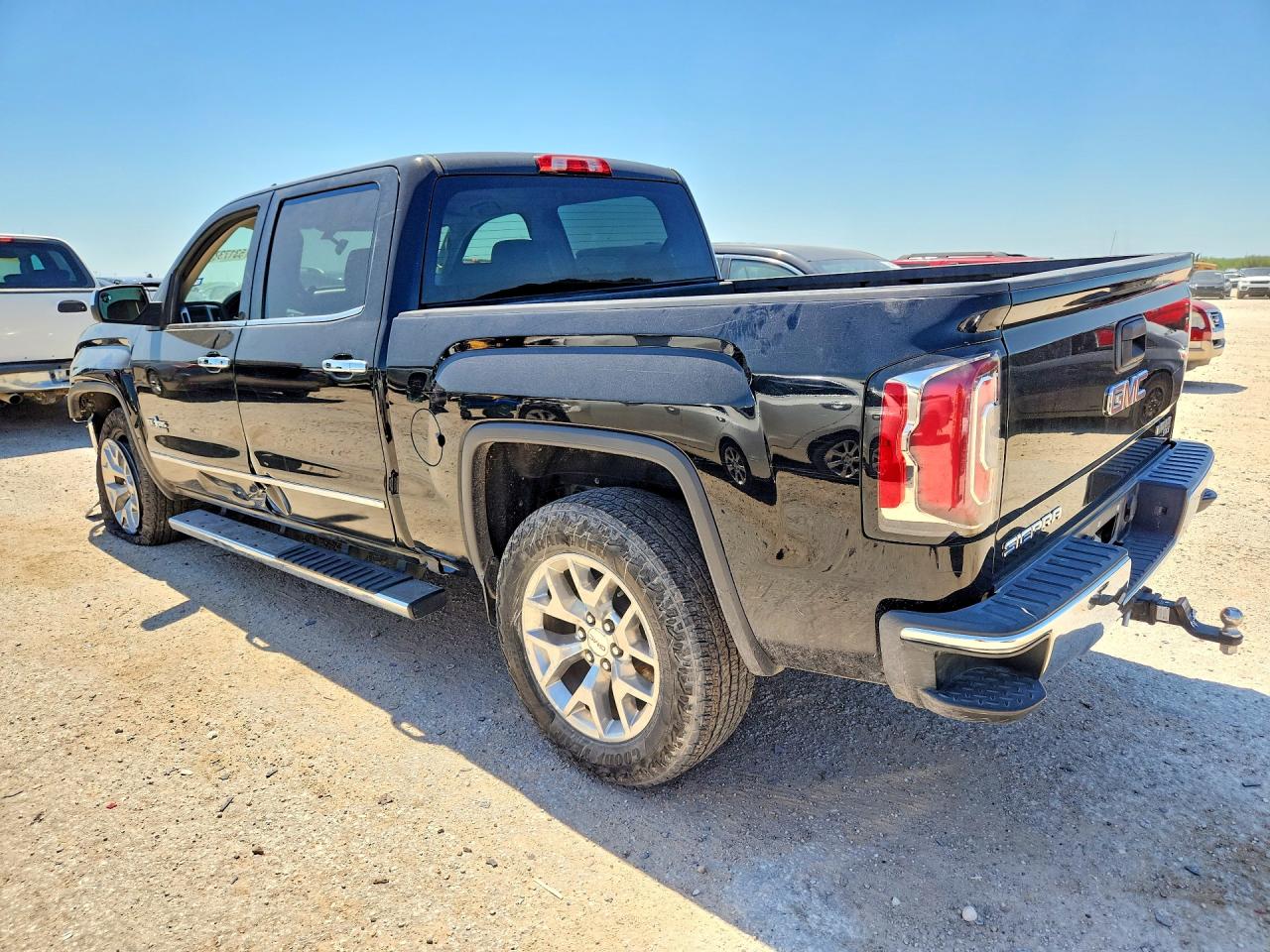 2018 Gmc Sierra C1500 Slt Black vin: 3GTP1NEC7JG496231