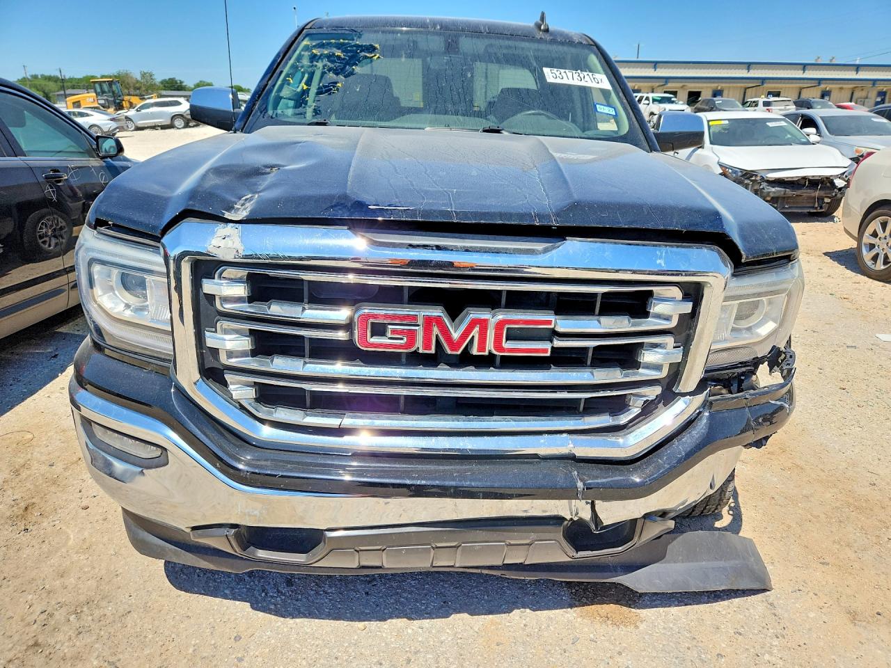 2018 Gmc Sierra C1500 Slt Black vin: 3GTP1NEC7JG496231