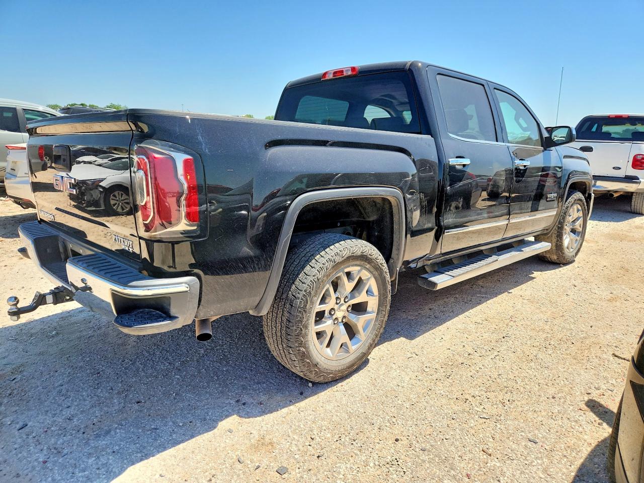 2018 Gmc Sierra C1500 Slt Black vin: 3GTP1NEC7JG496231