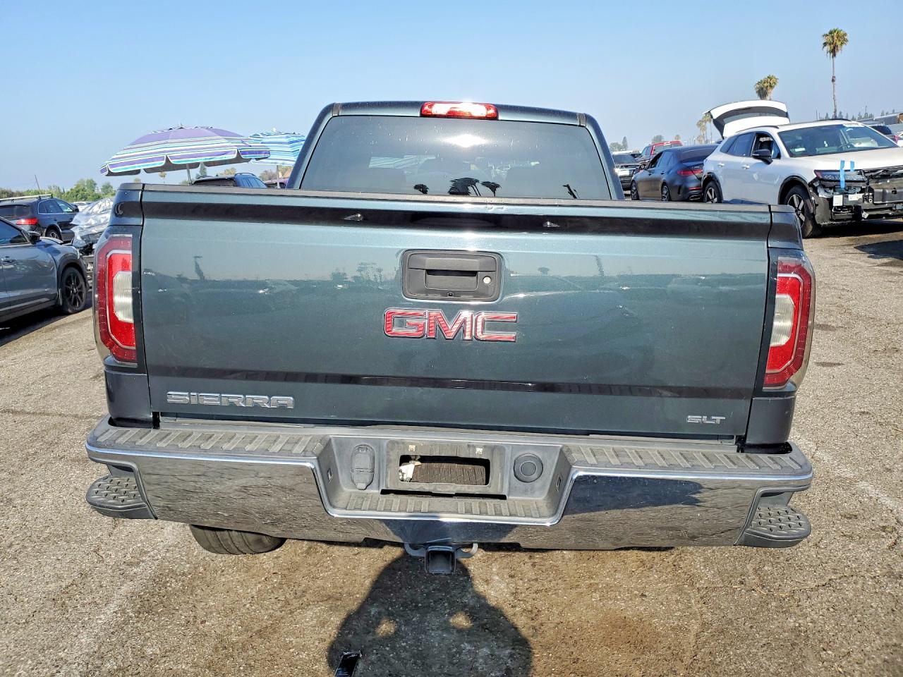 2018 Gmc Sierra C1500 Slt Gray vin: 3GTP1NEC8JG274717