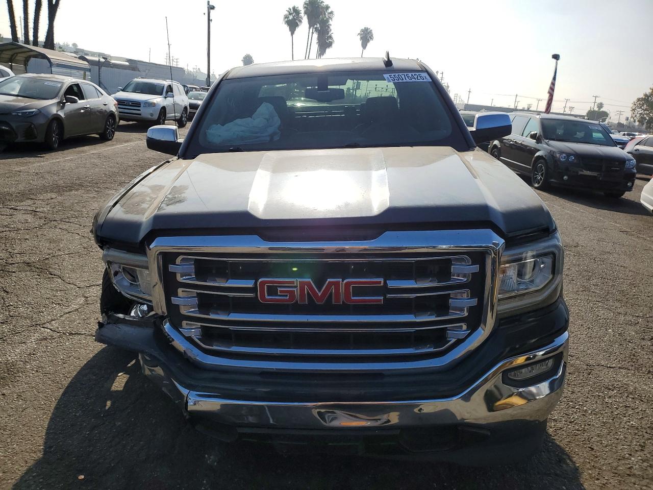 2018 Gmc Sierra C1500 Slt Gray vin: 3GTP1NEC8JG274717