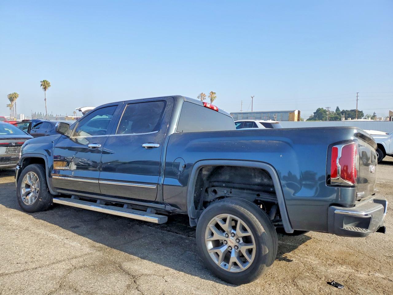 2018 Gmc Sierra C1500 Slt Gray vin: 3GTP1NEC8JG274717